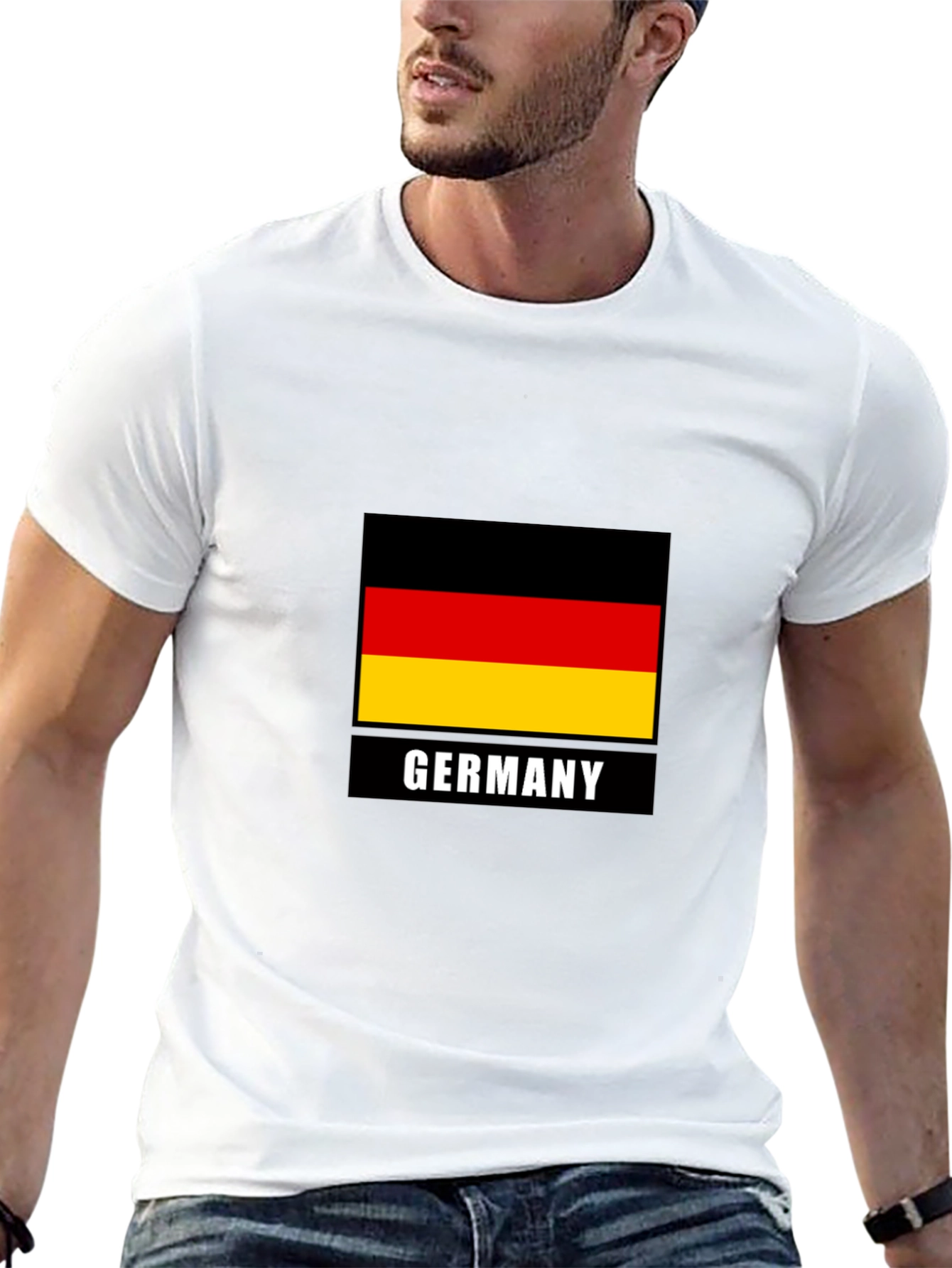 Germany Flag T-Shirt - Black German Pride Tee