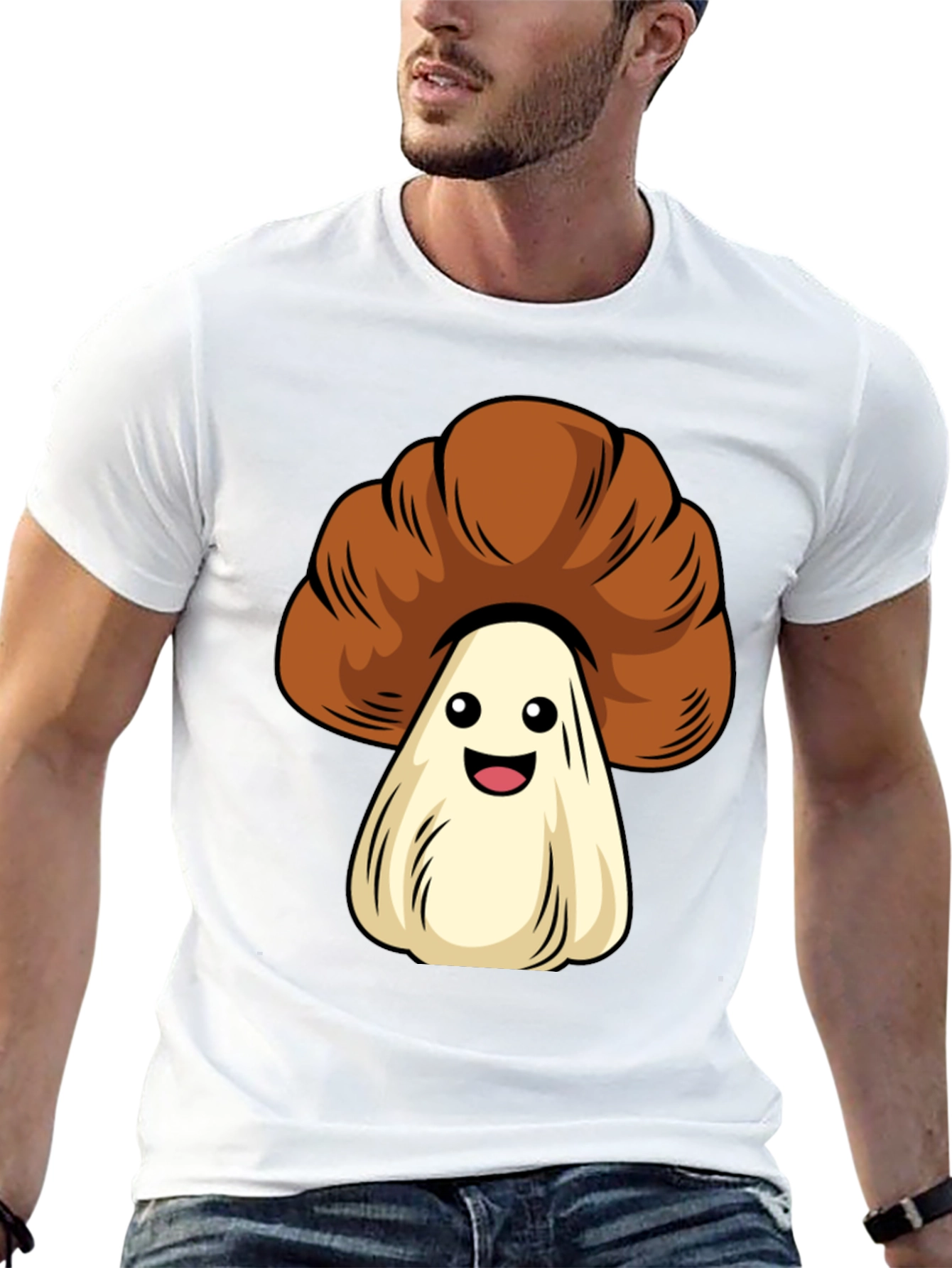 Cute Mushroom Graphic Tee