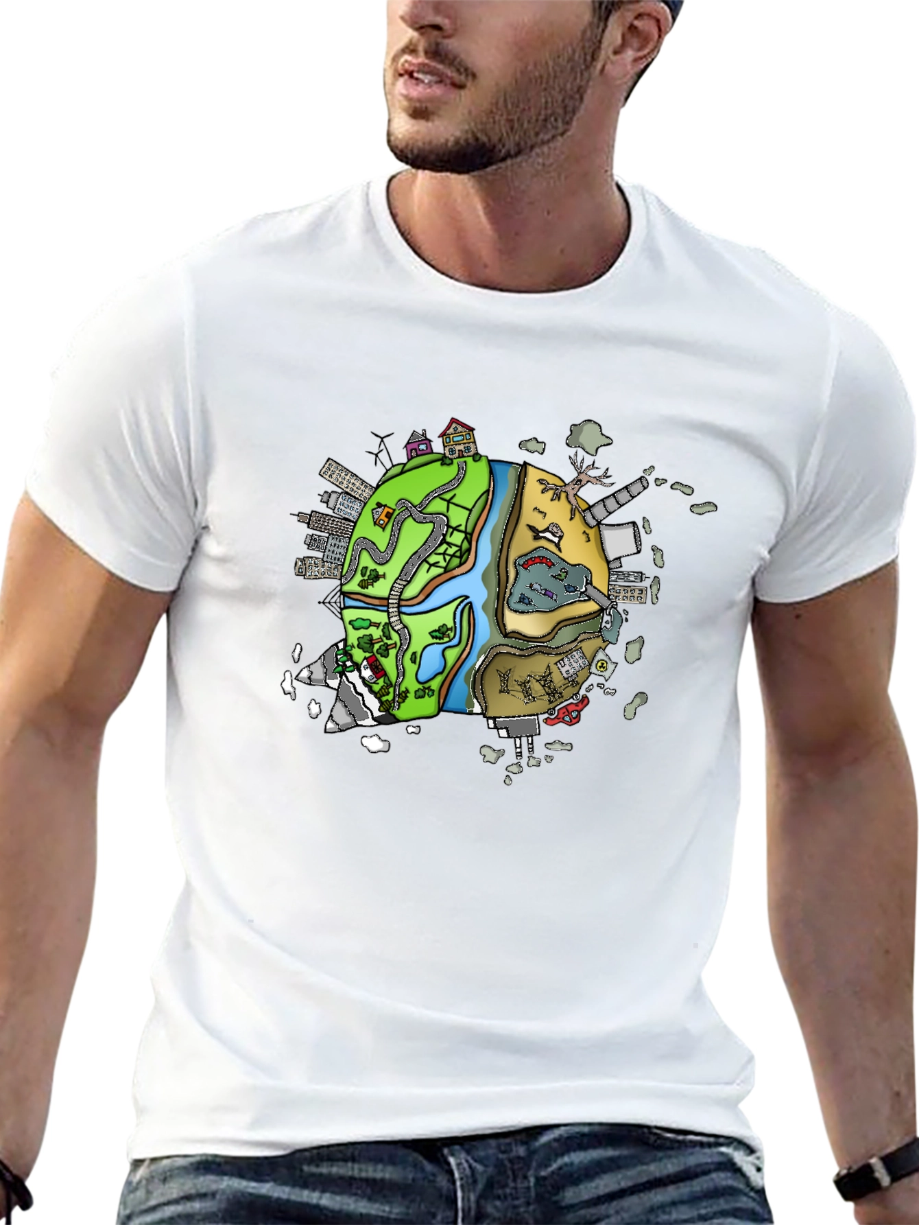 Eco-Friendly Graphic T-Shirt: Environmental Awareness