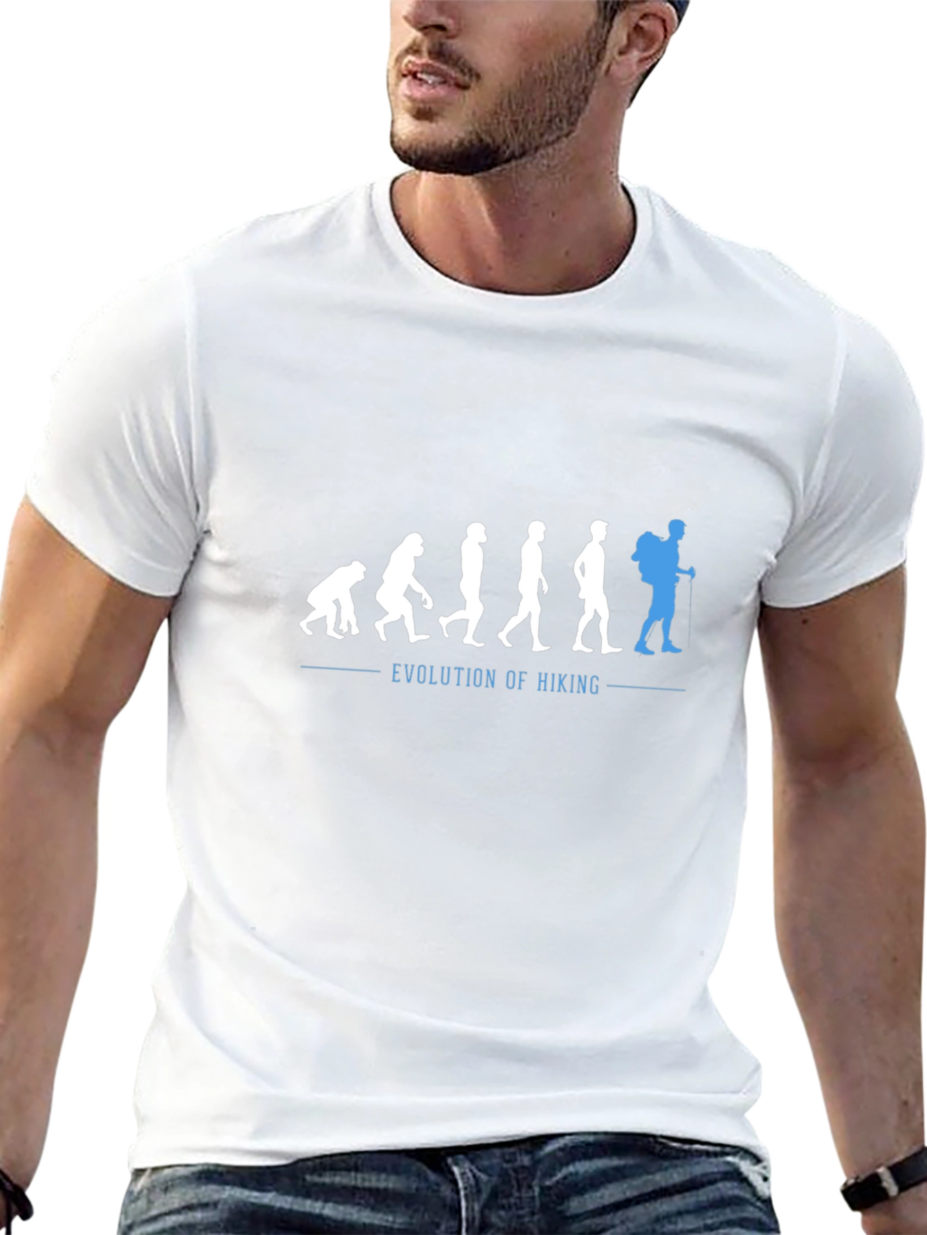 Evolution of Hiking Graphic Tee