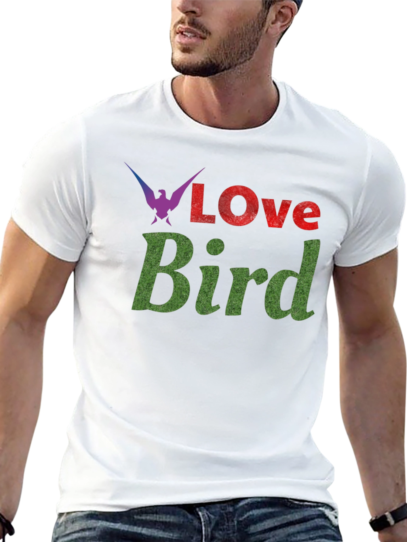 Love Bird Graphic T-Shirt
