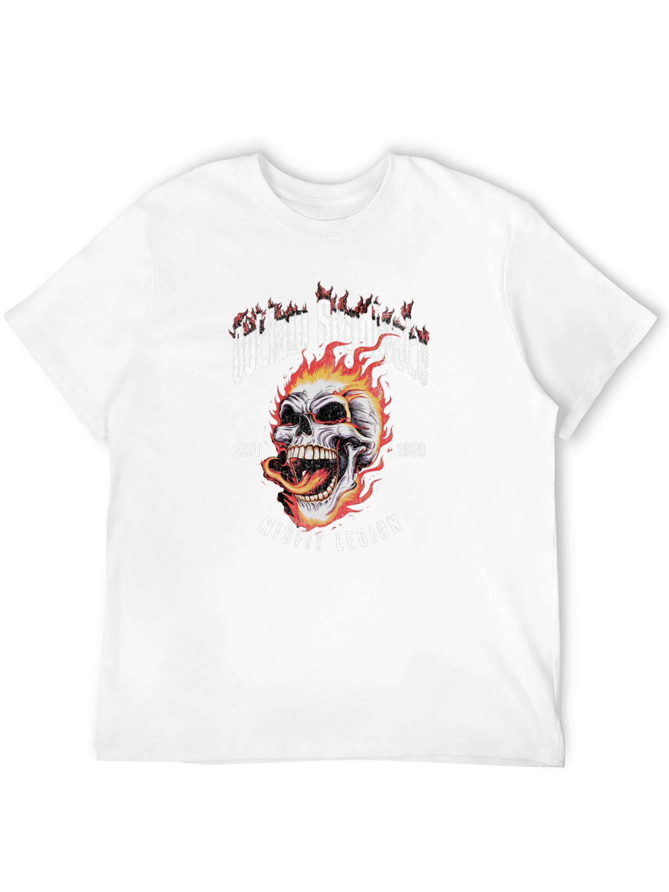 Outlaw Syndicate Graphic T-Shirt - Misfit Legion Skull