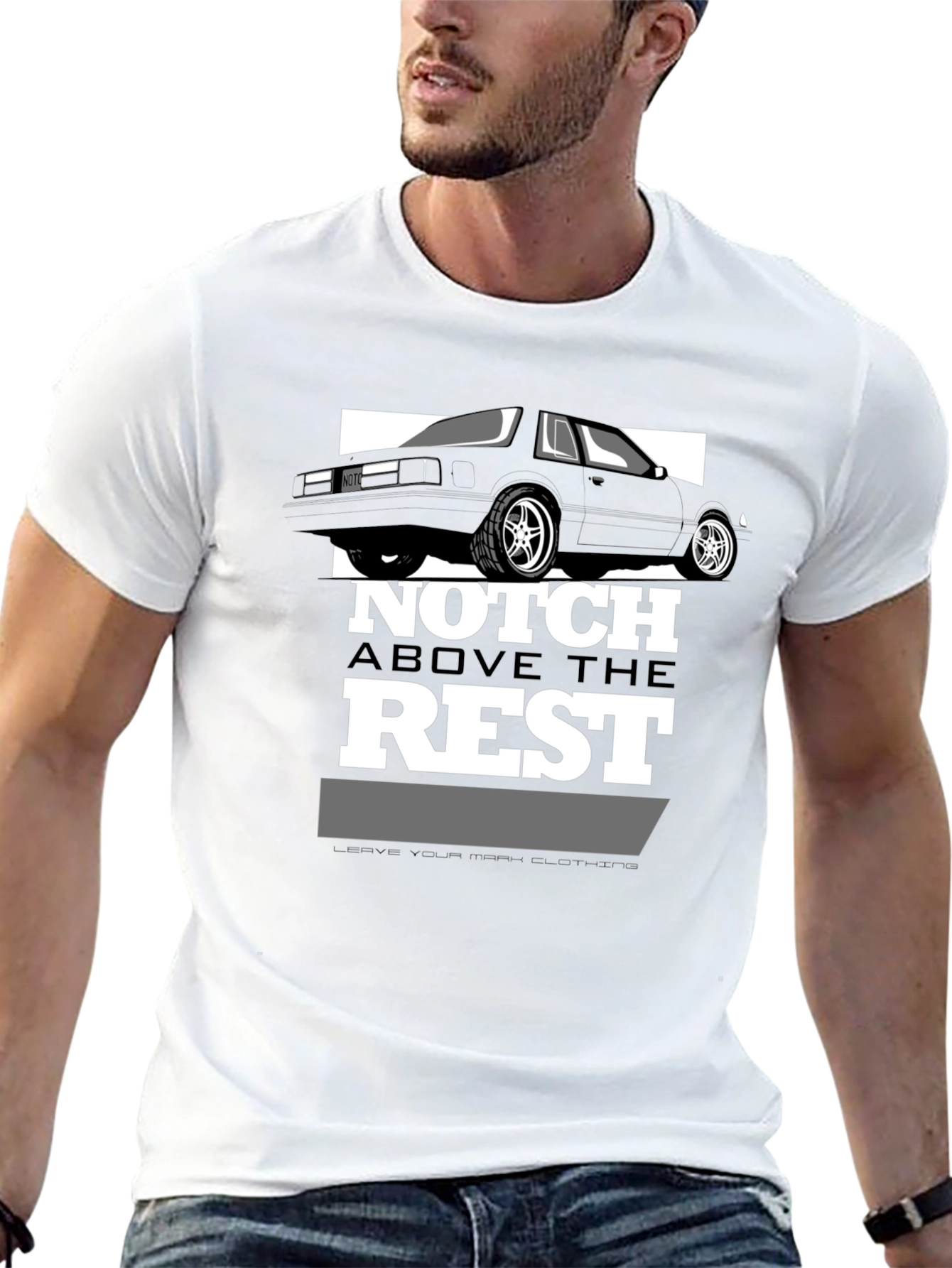 Notch Above the Rest Graphic Tee - Black