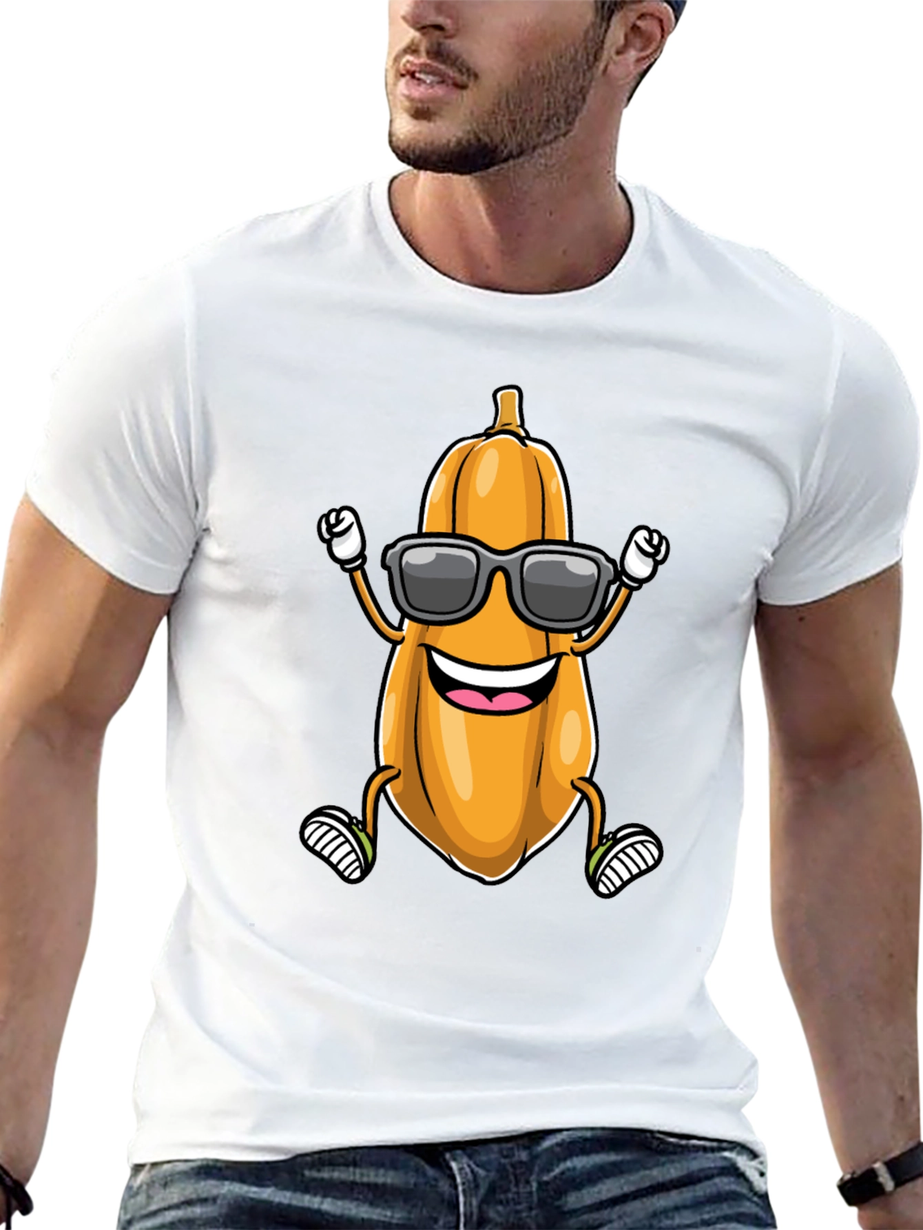 Cool Squash Cartoon T-Shirt