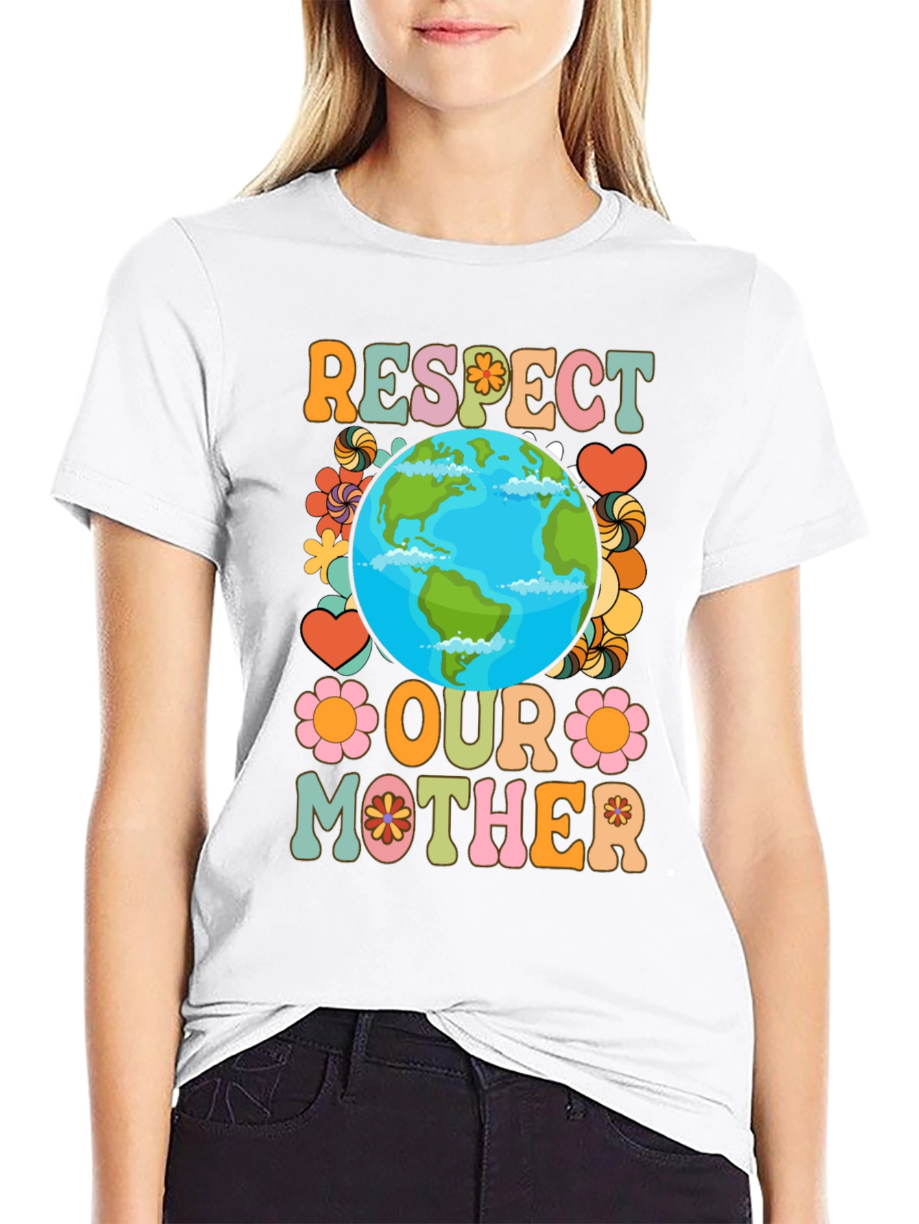 Respect Our Mother Earth Graphic Tee