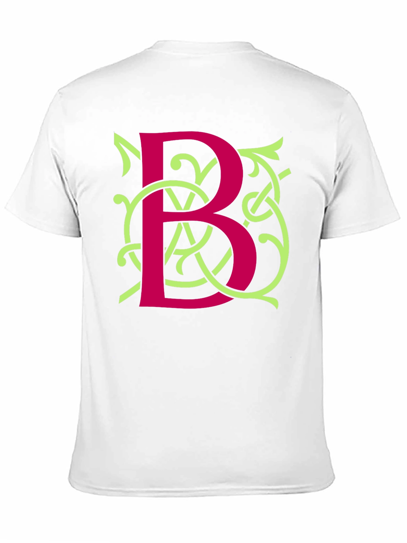 Letter B Graphic Tee - Unique Design