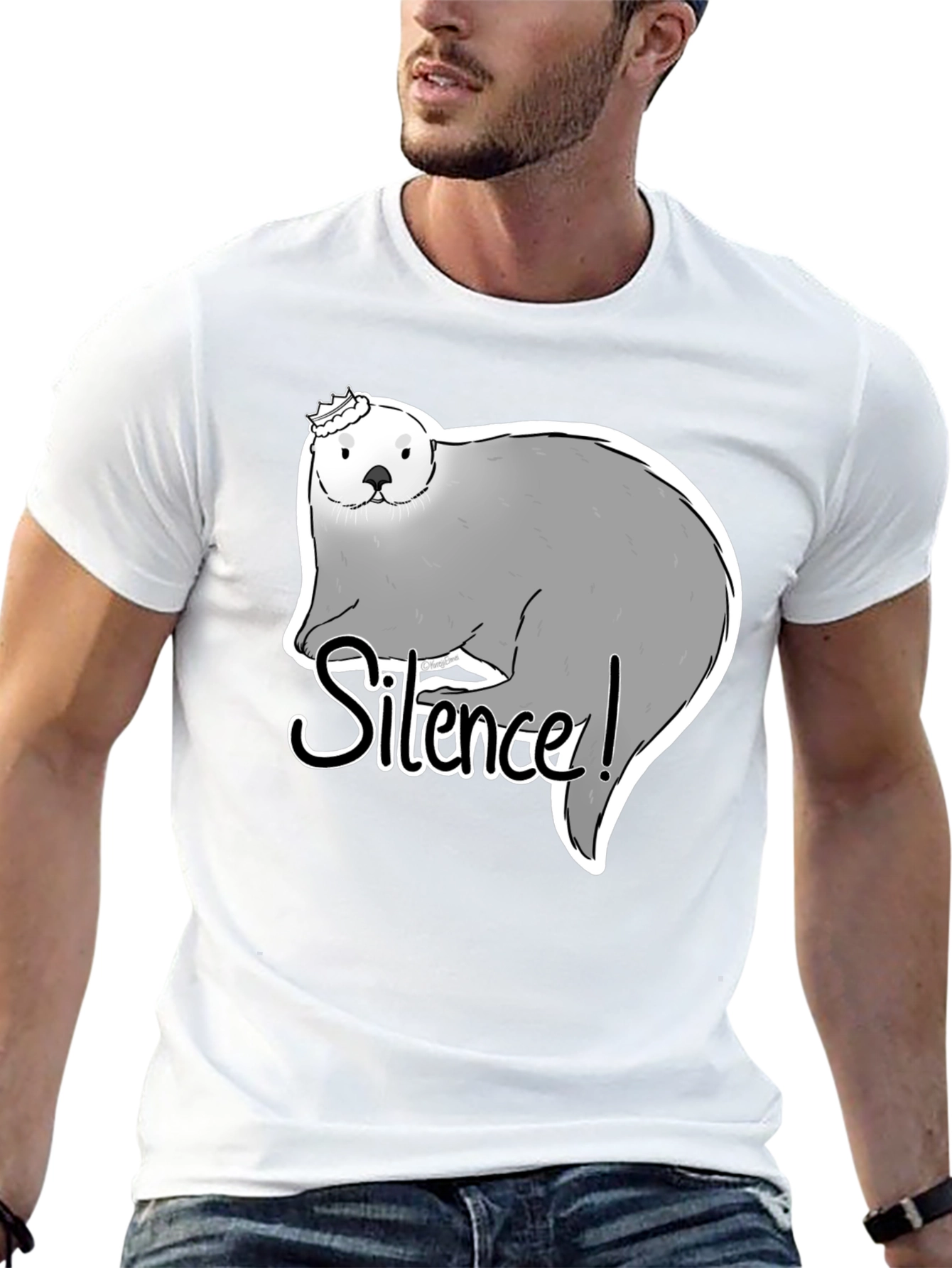 Silence Otter Graphic Tee
