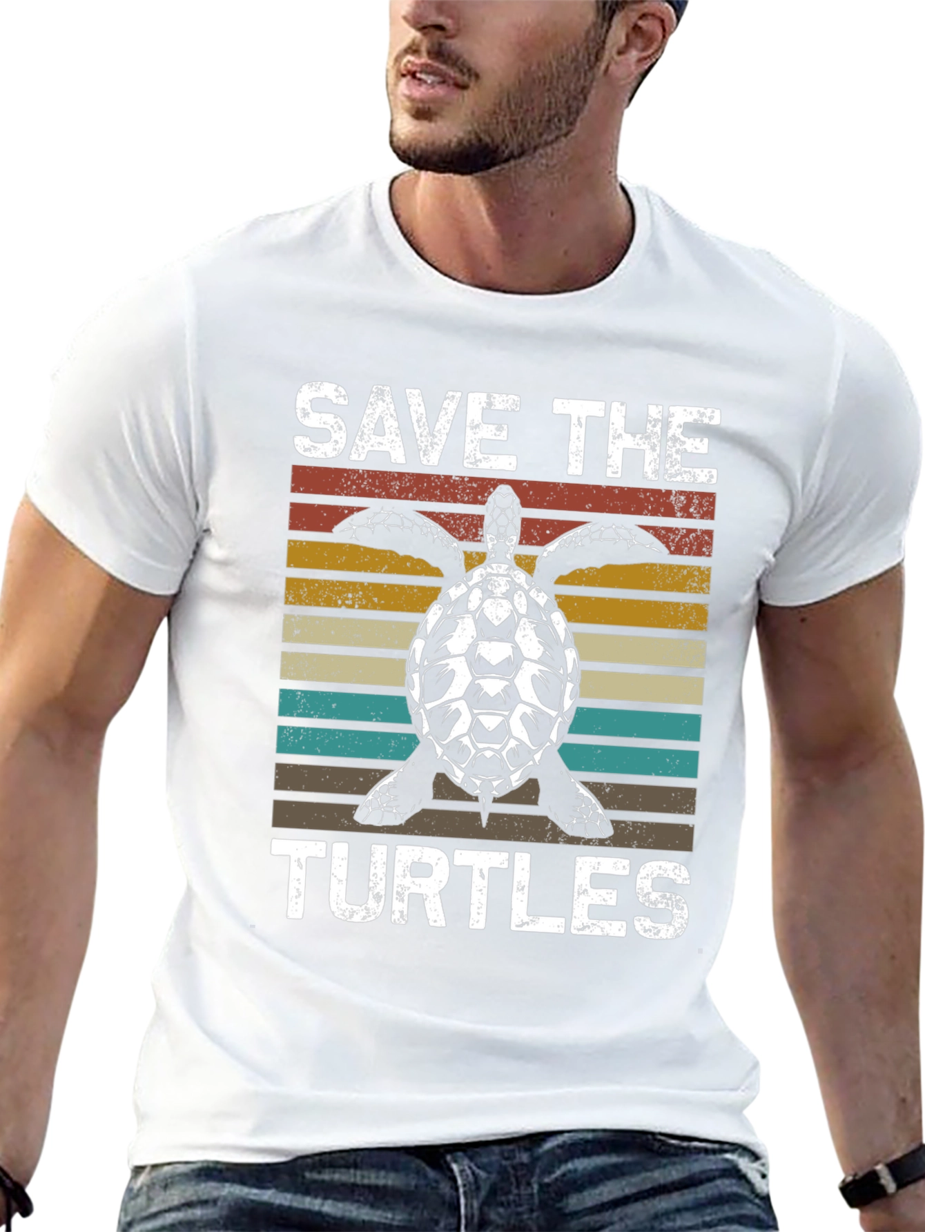 Save the Turtles Retro T-Shirt