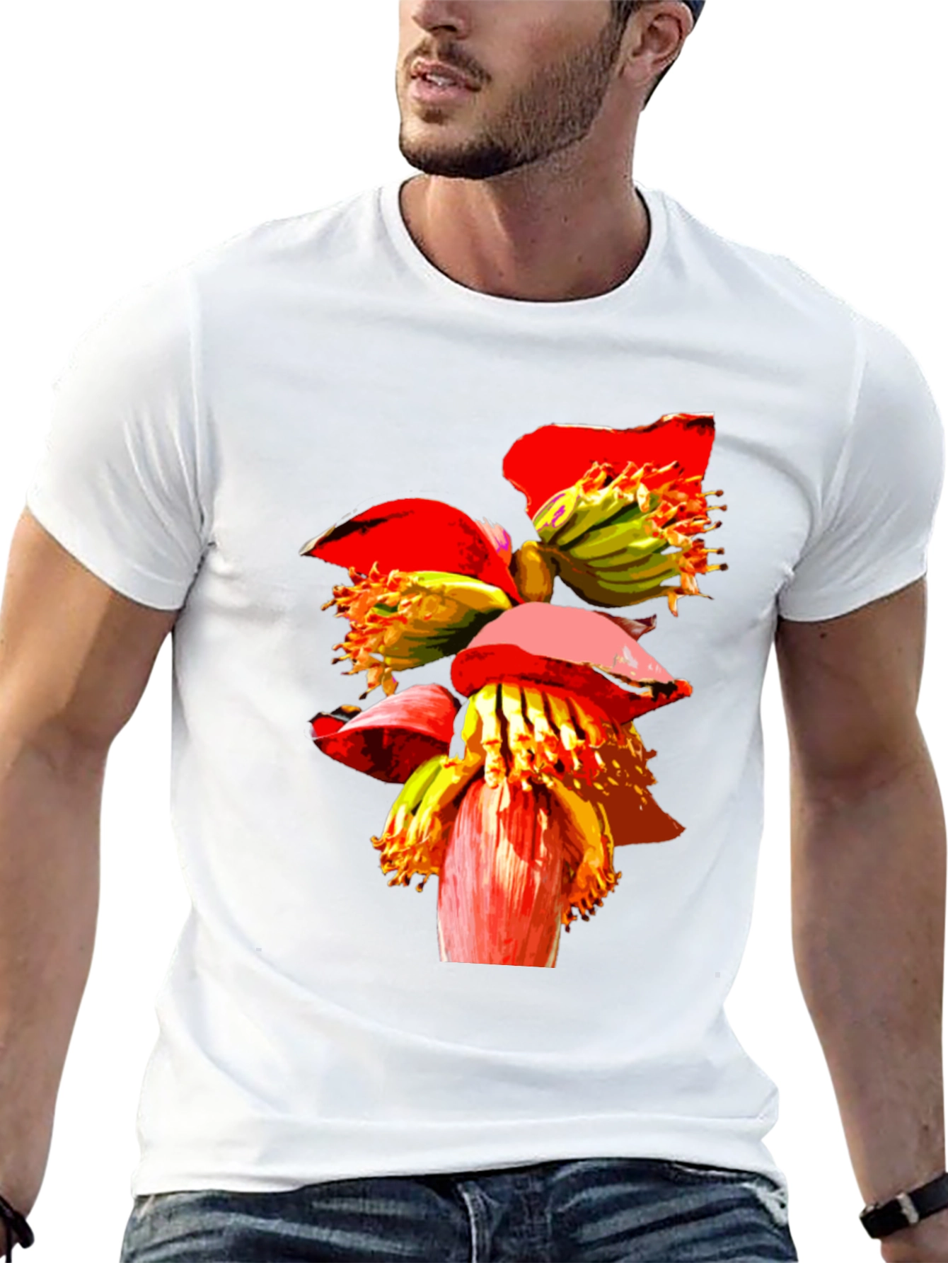 Banana Flower Graphic Tee
