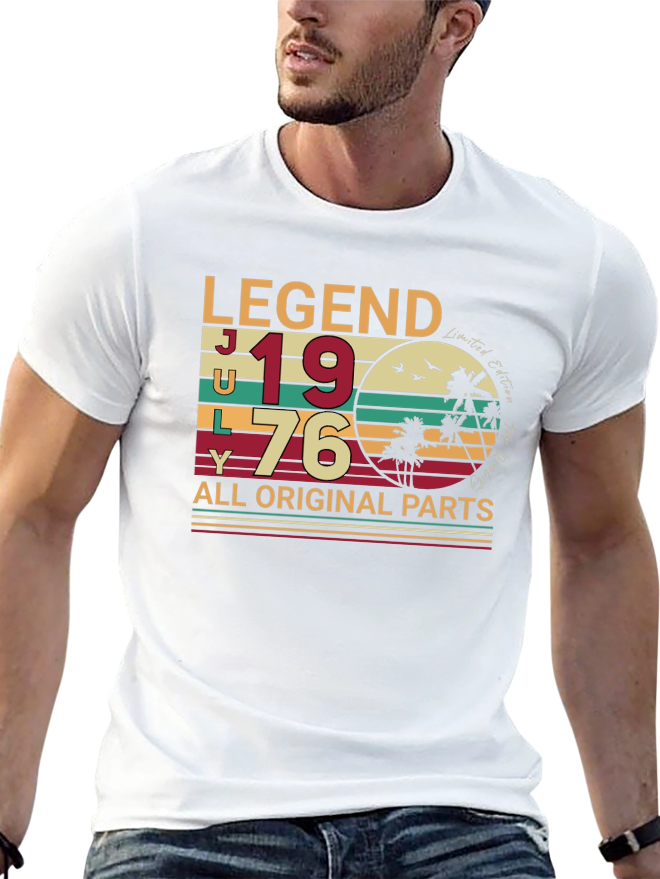 Legend July 1976 All Original Parts T-Shirt