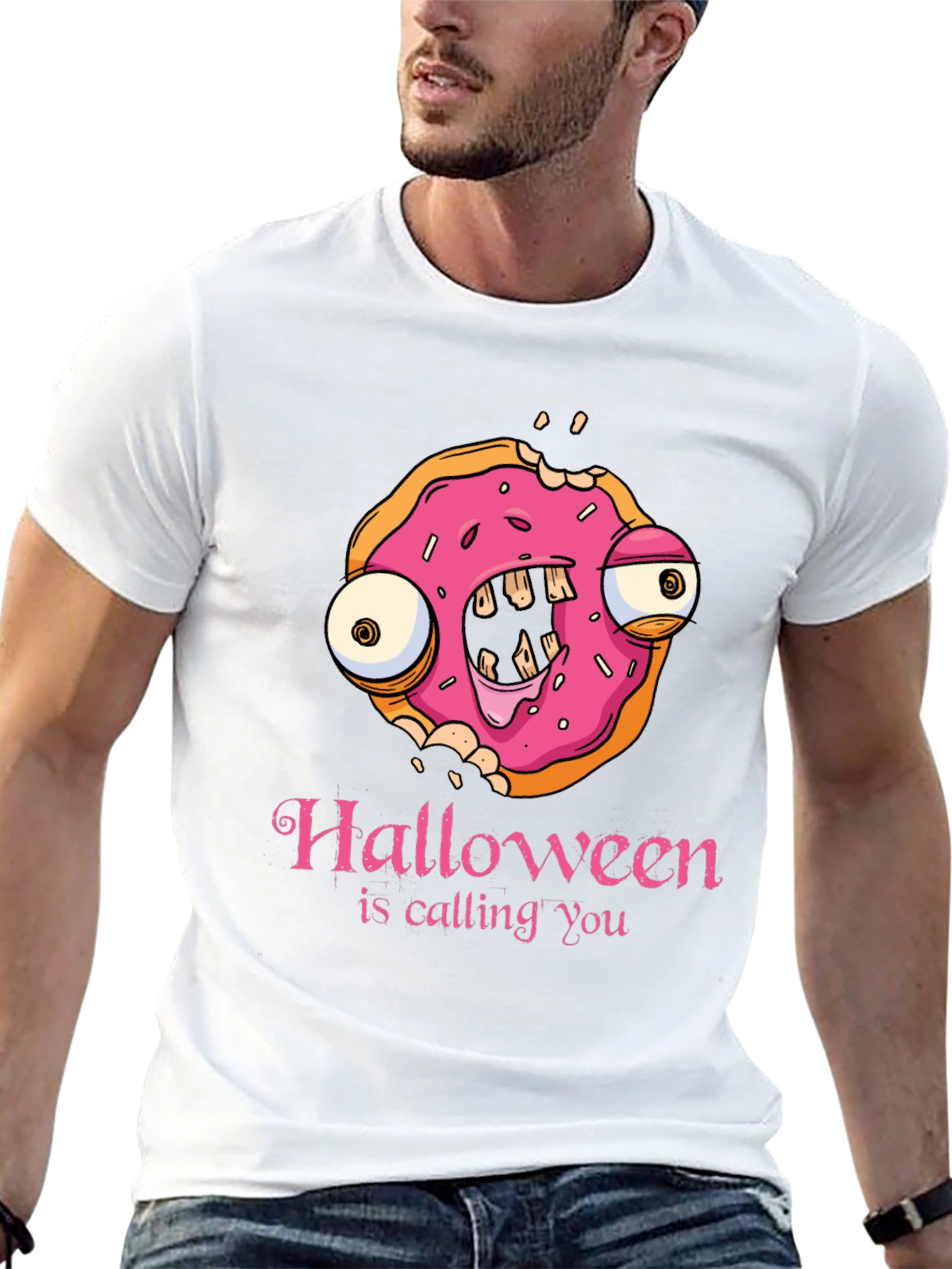 Halloween Donut Monster T-Shirt