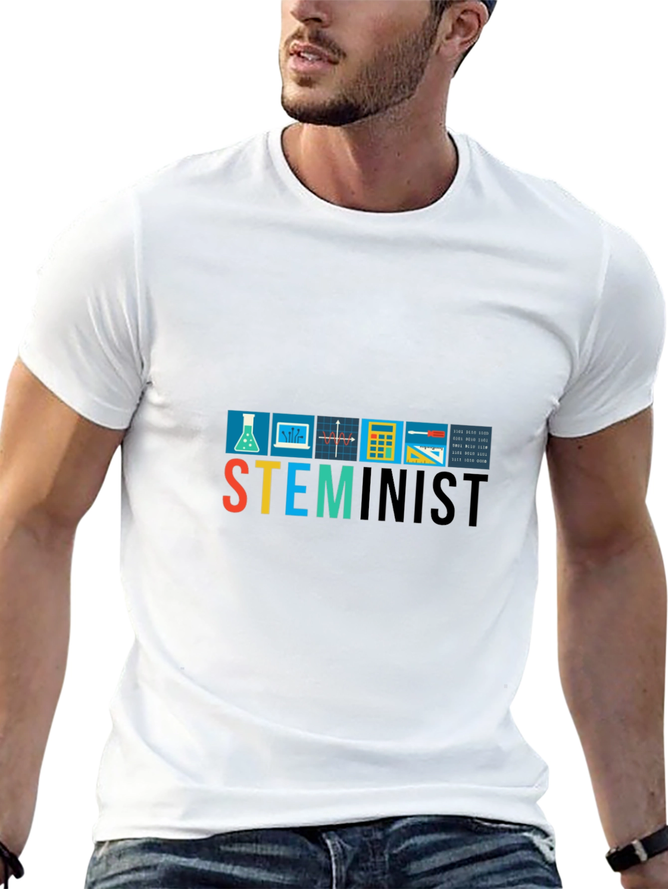 STEMinist Graphic Tee - Science & Feminism T-Shirt