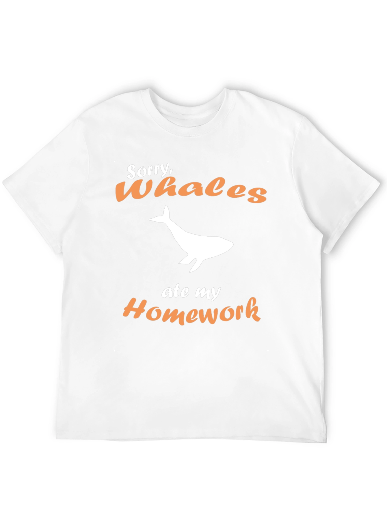 Whale Ate My Homework T-Shirt