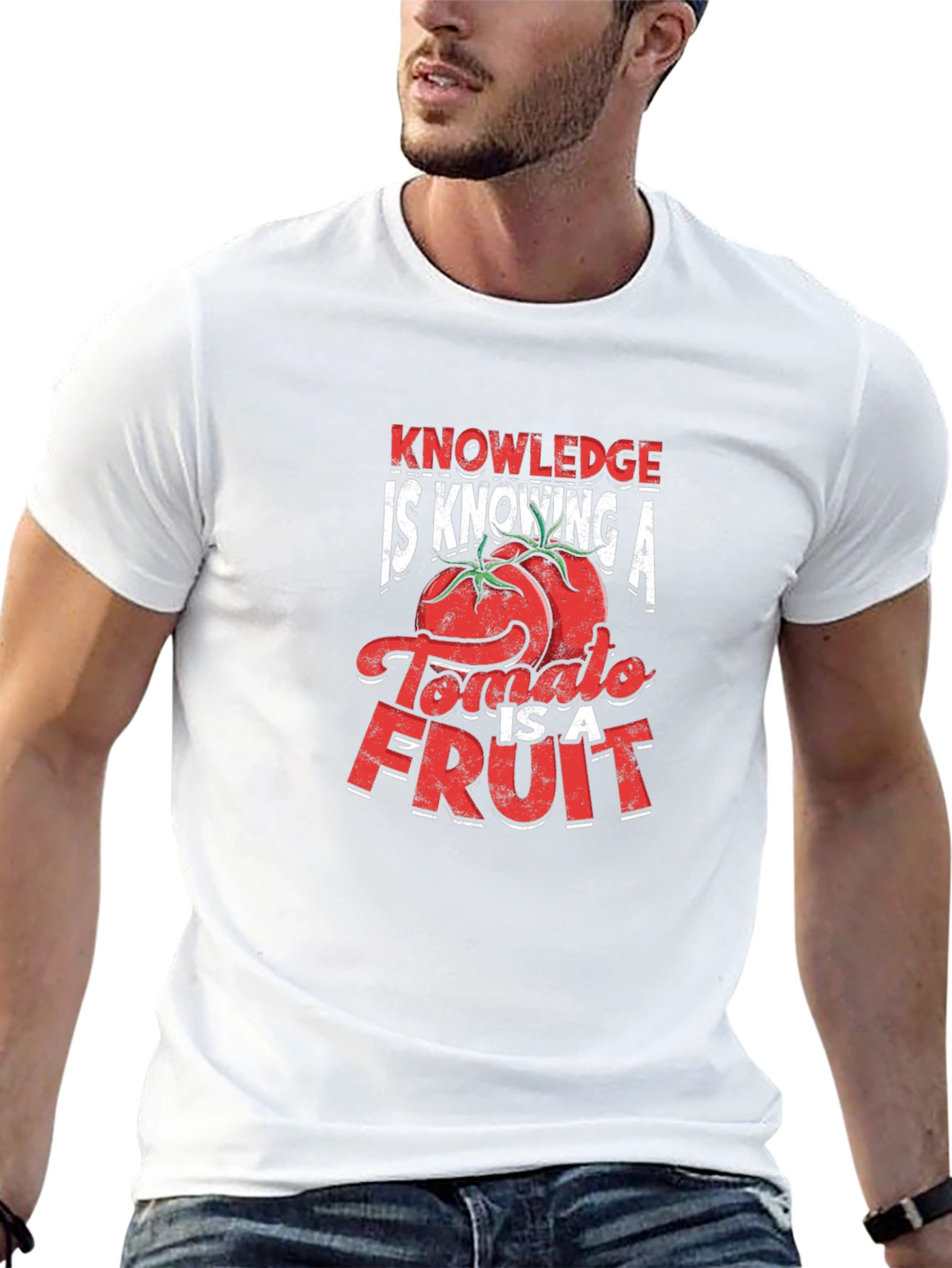 Tomato is a Fruit T-Shirt - Knowledge is Knowing