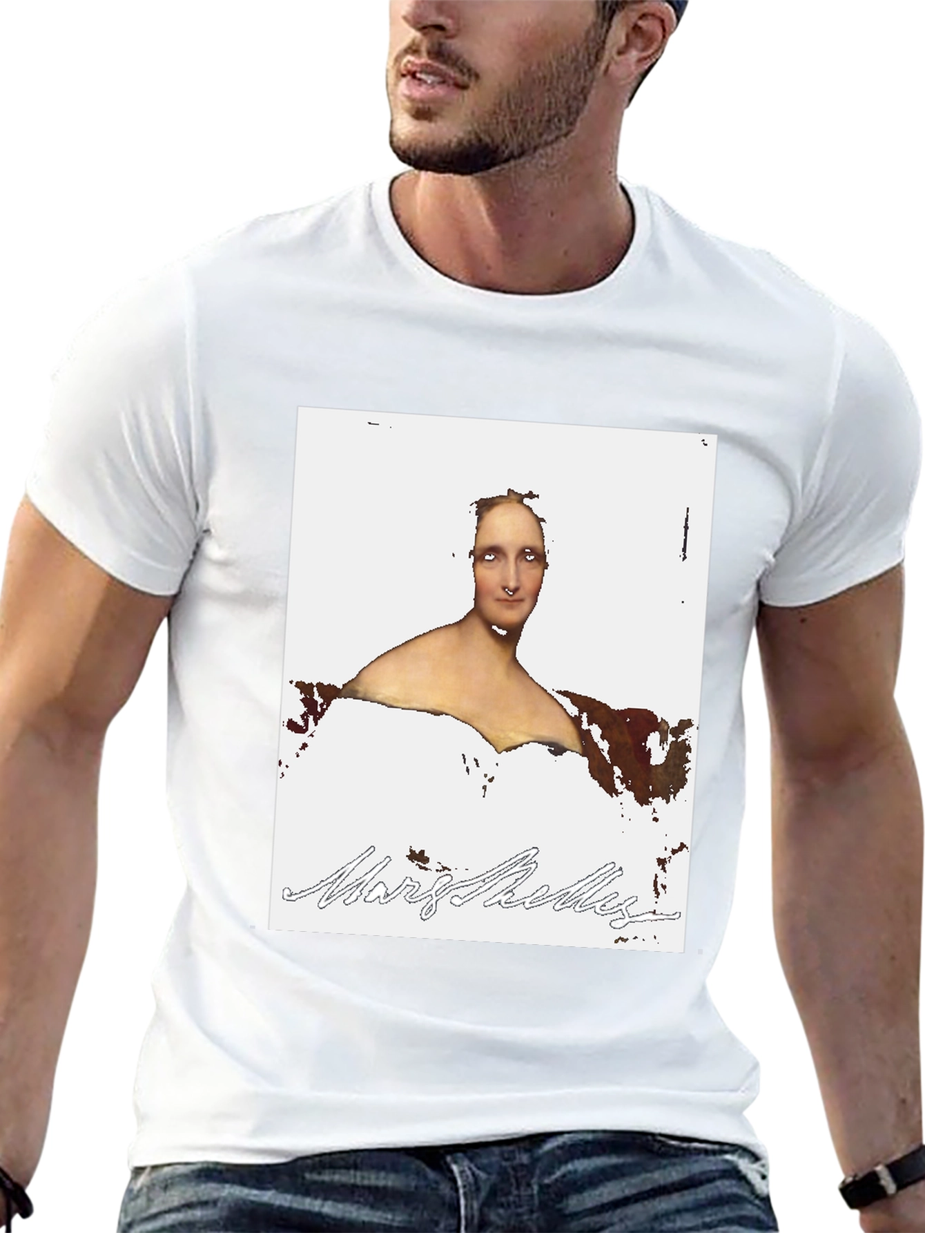 Mary Shelley Graphic Tee - Classic Style