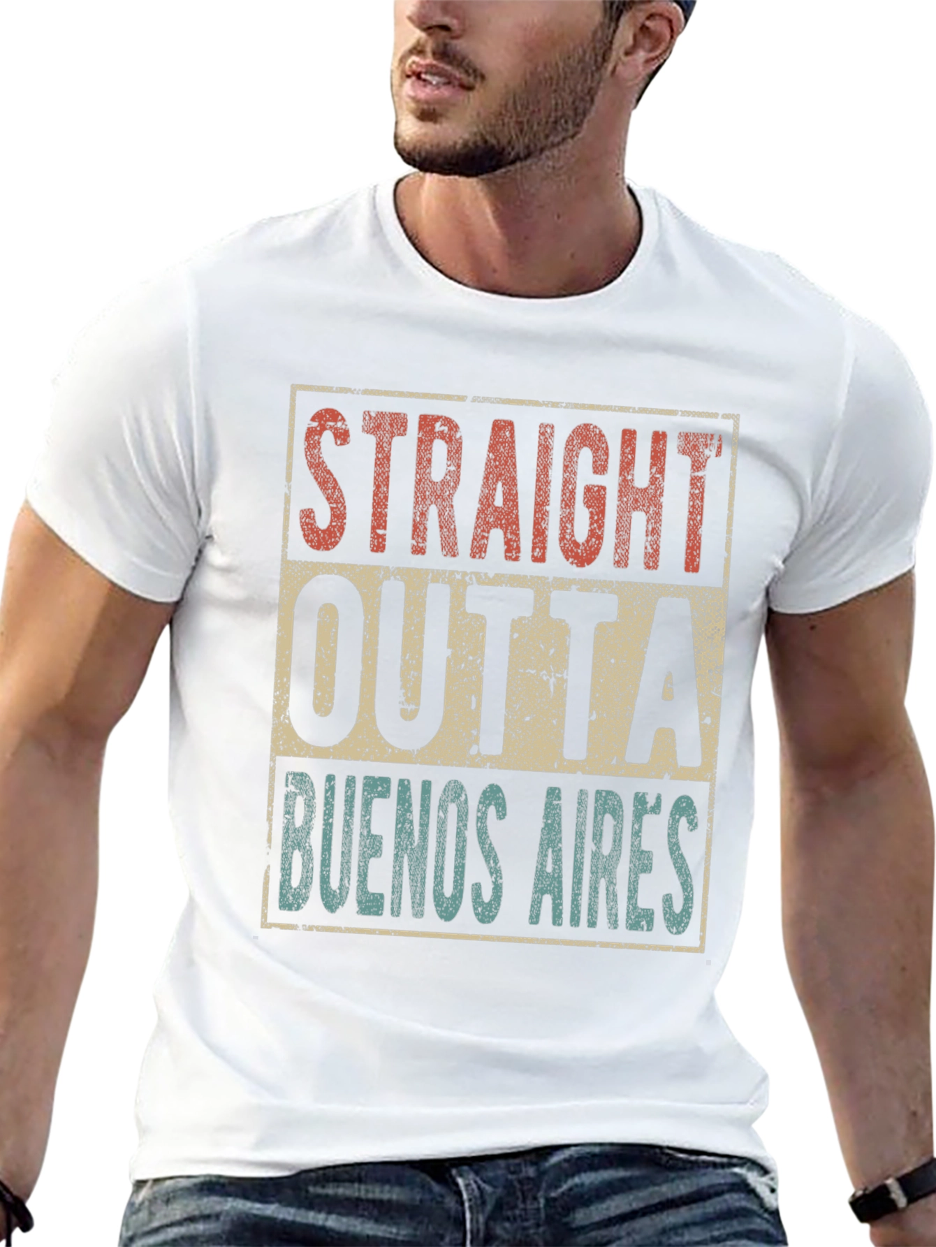Straight Outta Buenos Aires Graphic Tee