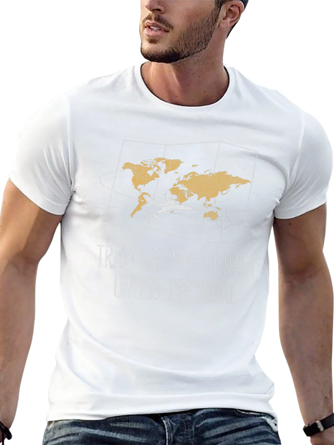 Travel Therapy T-Shirt: Adventure Awaits!