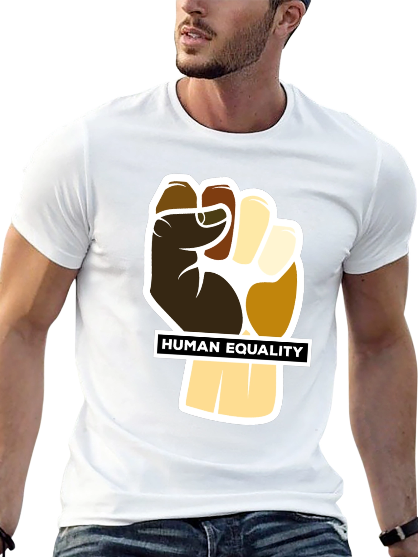 Human Equality Fist Graphic Tee
