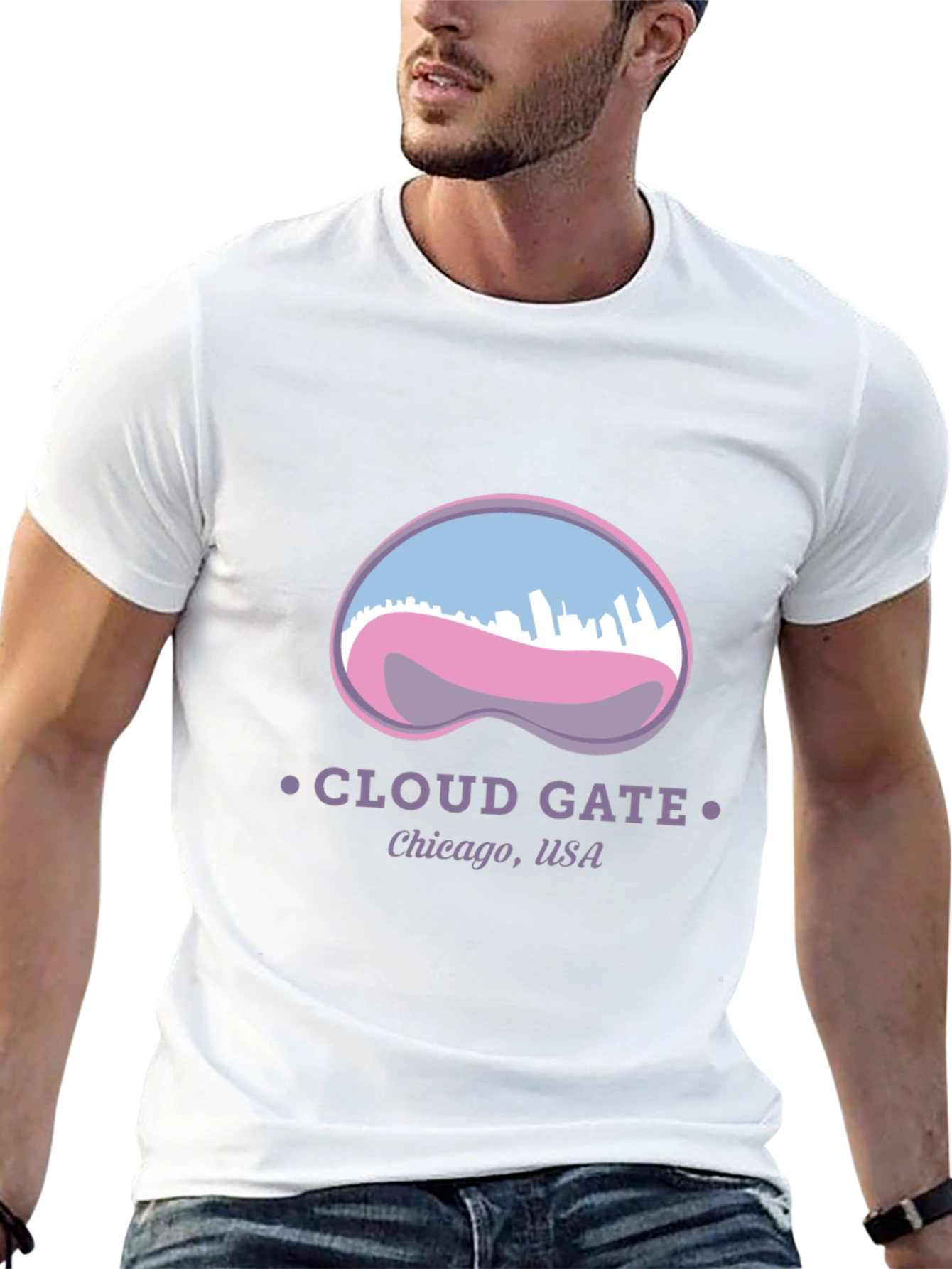 Cloud Gate Chicago USA T-Shirt