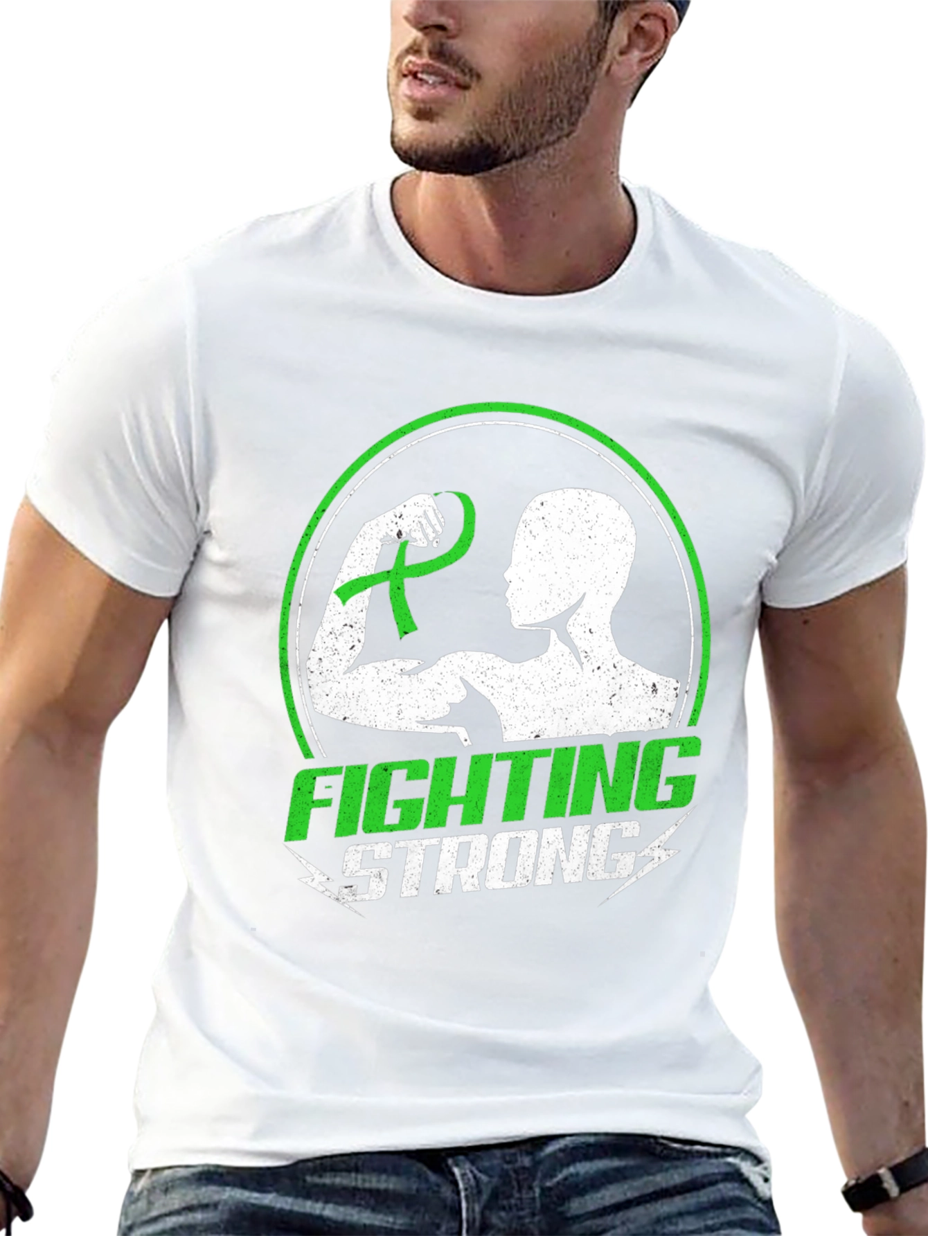 Fighting Strong Awareness T-Shirt - Support & Strength