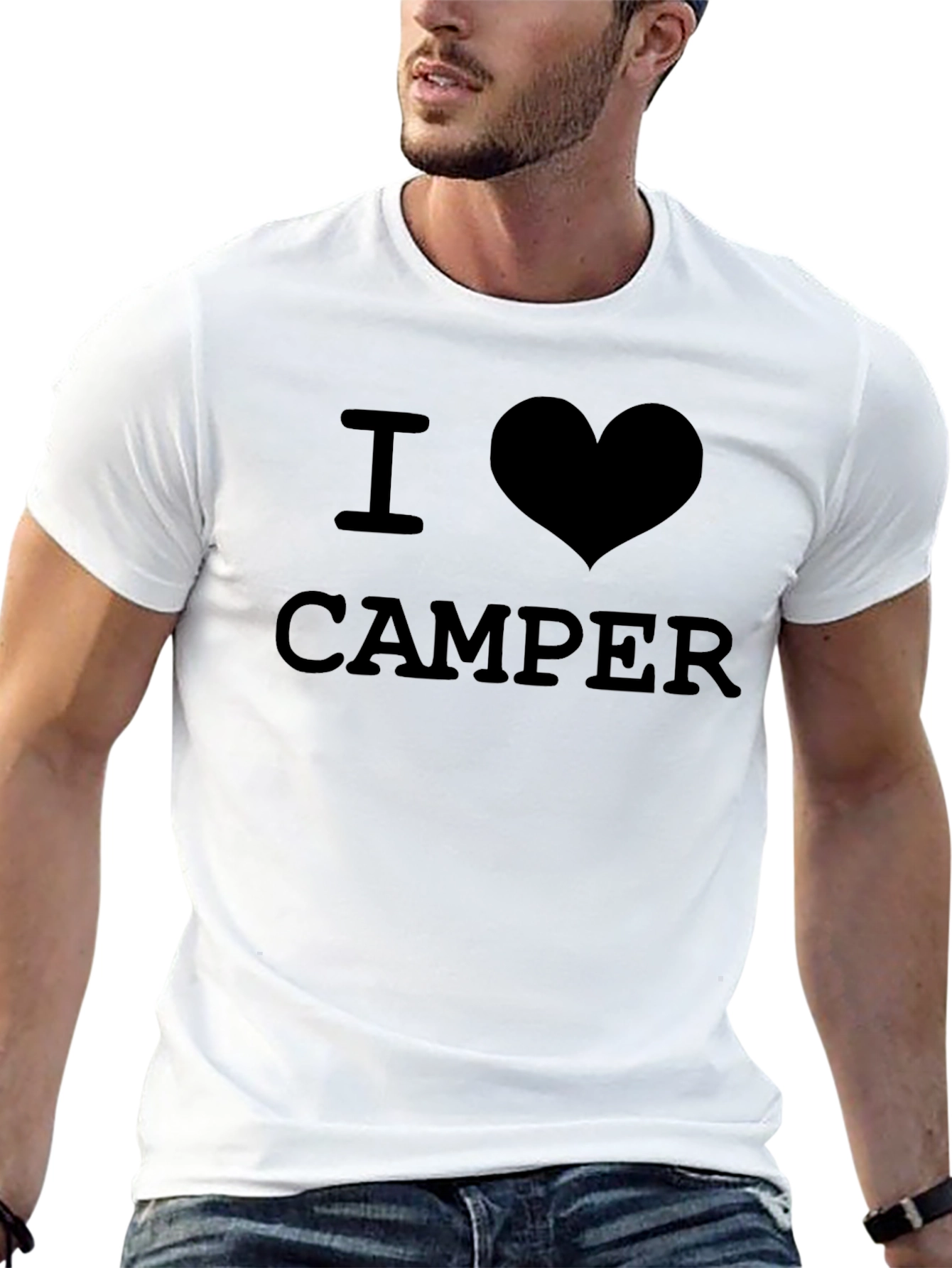 I Heart Camper Graphic T-Shirt