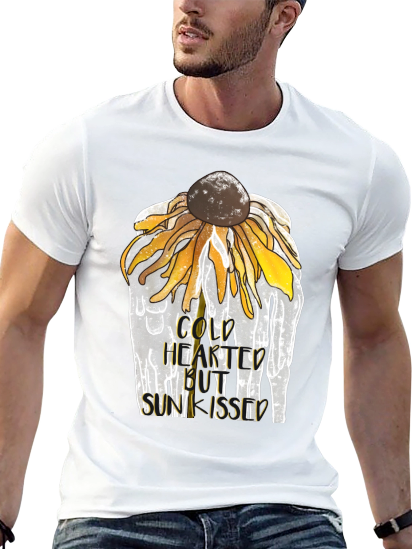 Cold Hearted Sunkissed Sunflower Graphic Tee