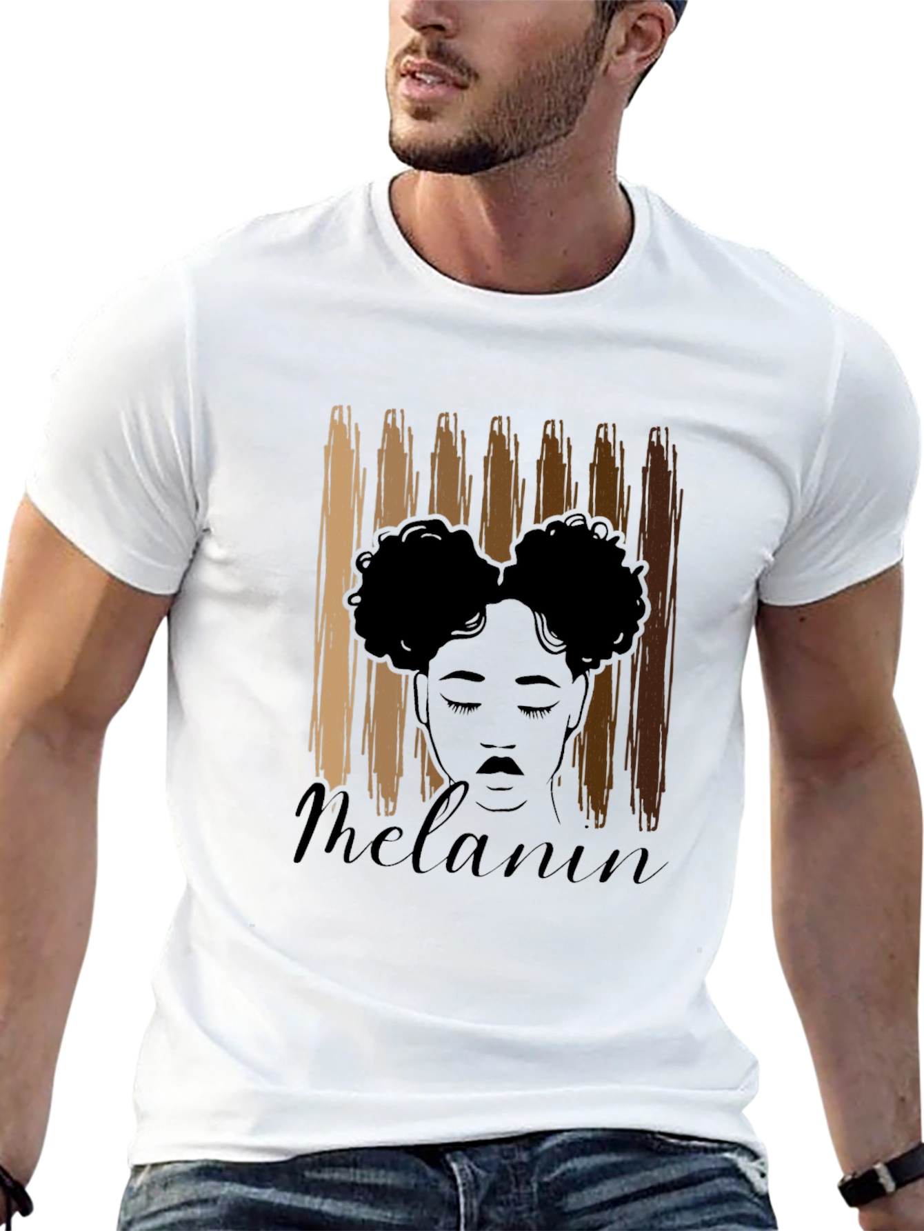 Melanin Black T-Shirt