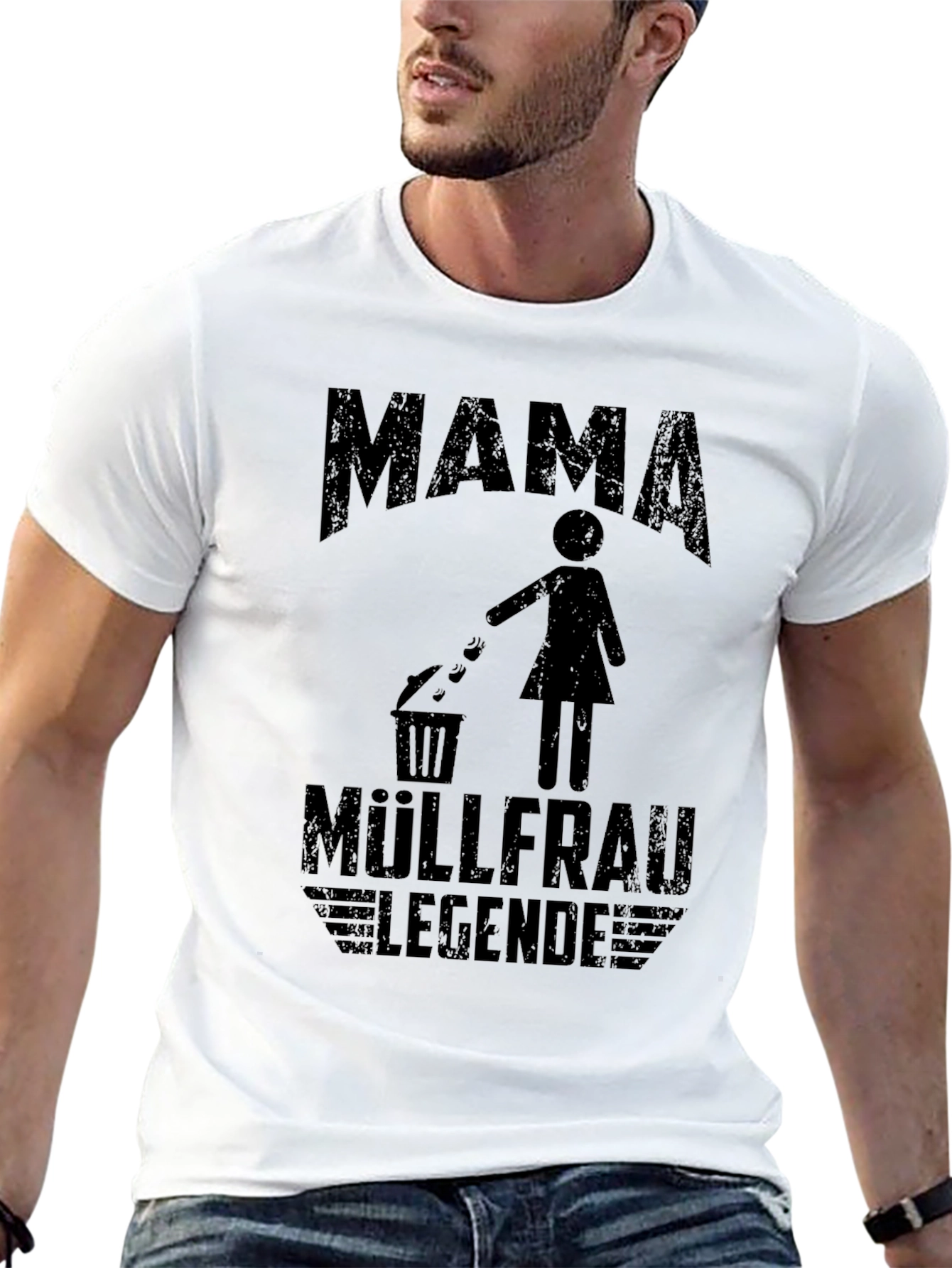 Mama Mullfrau Legende Novelty T-Shirt