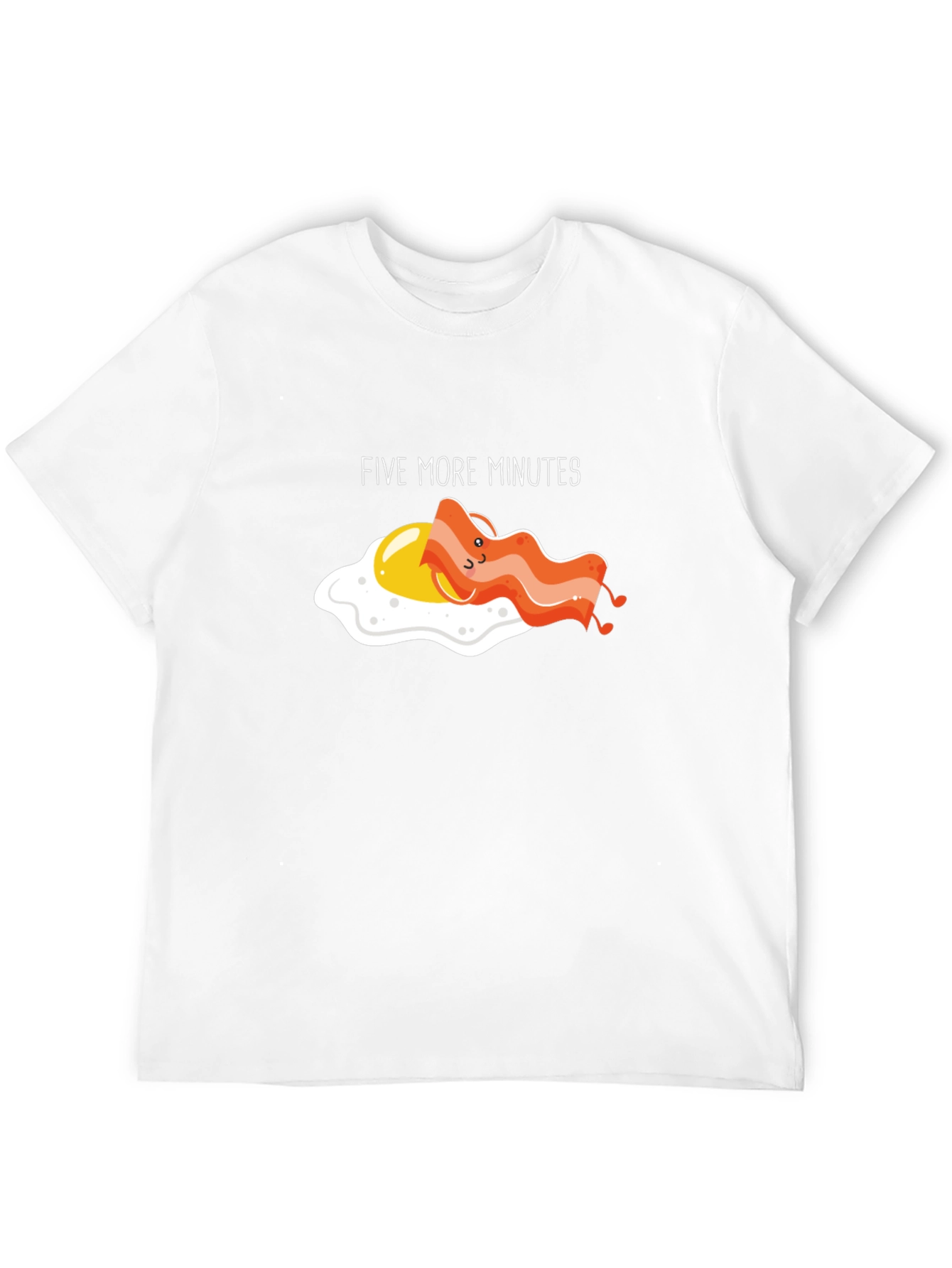 Funny Five More Minutes Breakfast T-Shirt