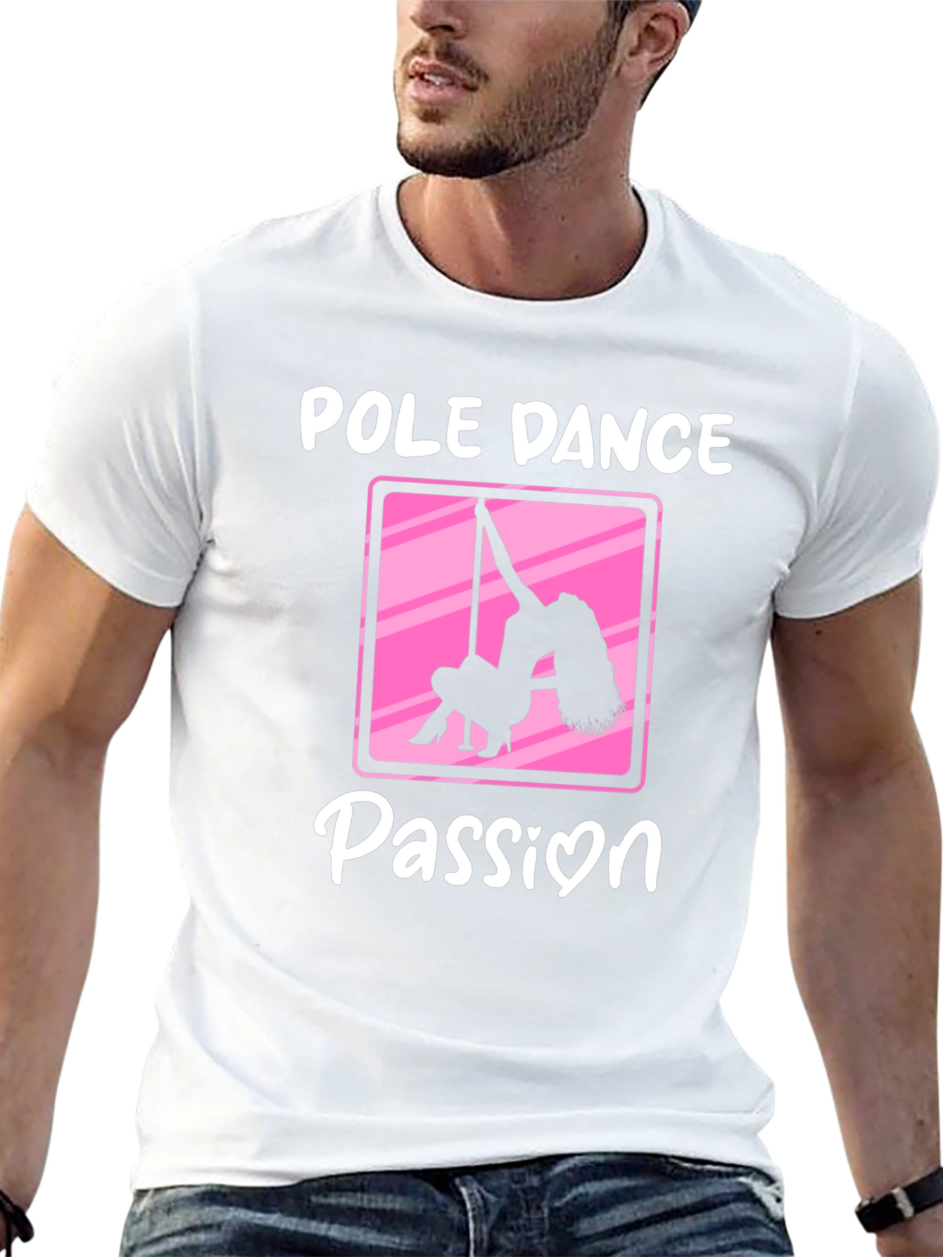 Pole Dance Passion Black T-Shirt