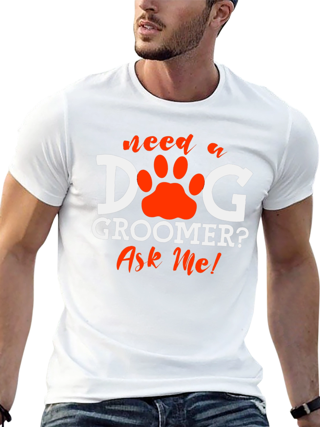 Dog Groomer T-Shirt - Ask Me! Pet Care Apparel