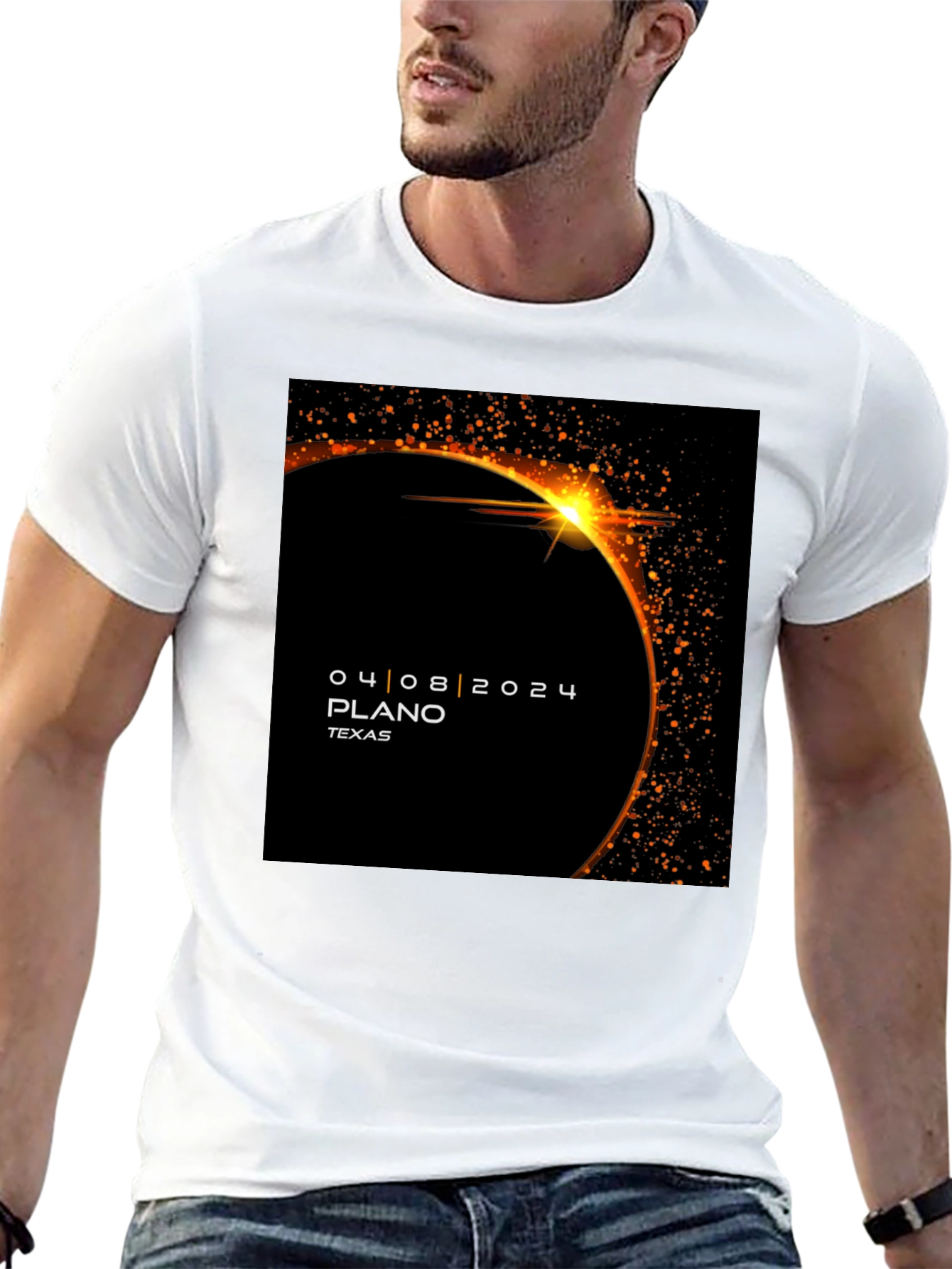 Plano Texas Solar Eclipse T-Shirt April 8 2024
