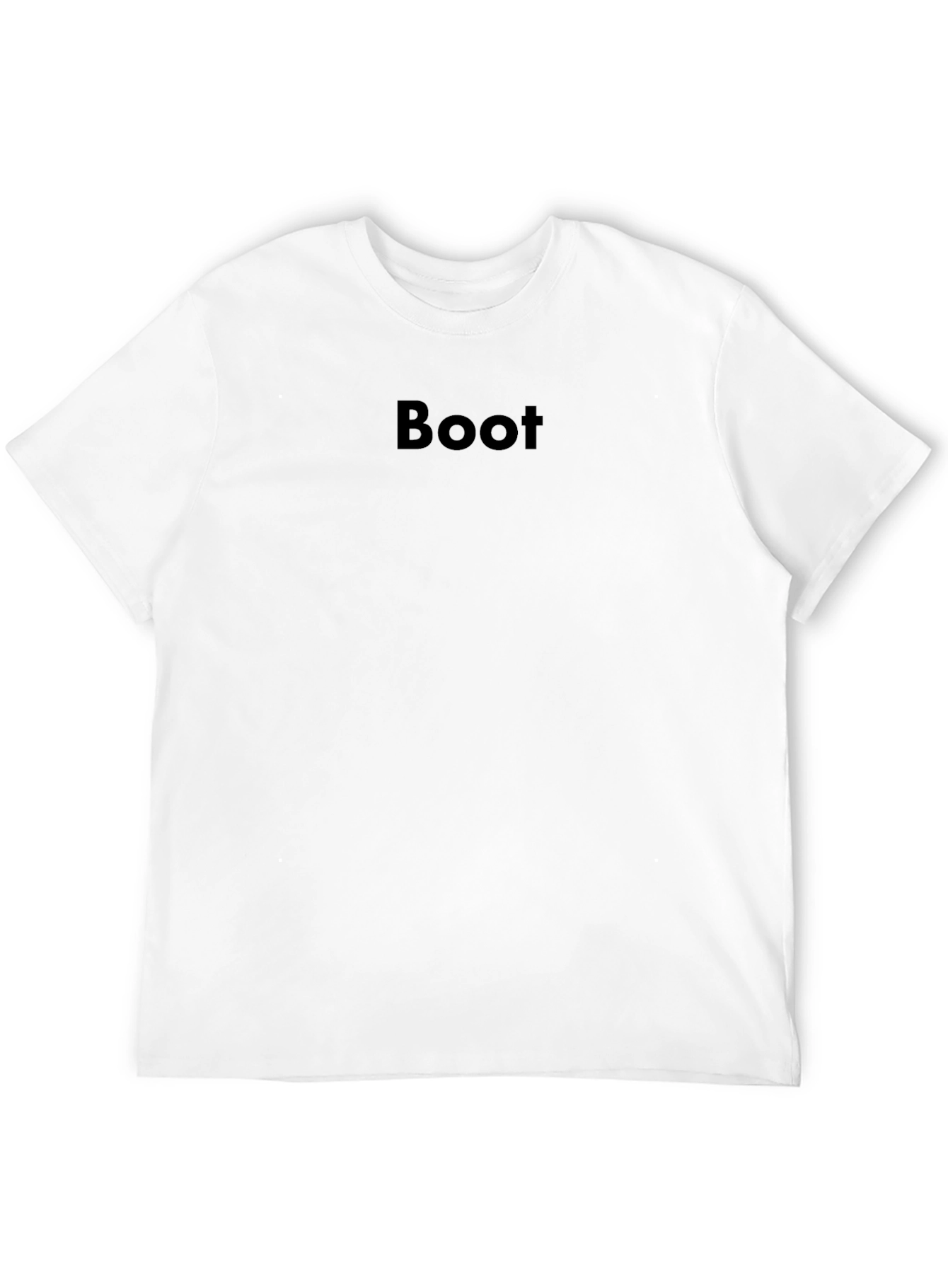 Minimalist Boot Black T-Shirt