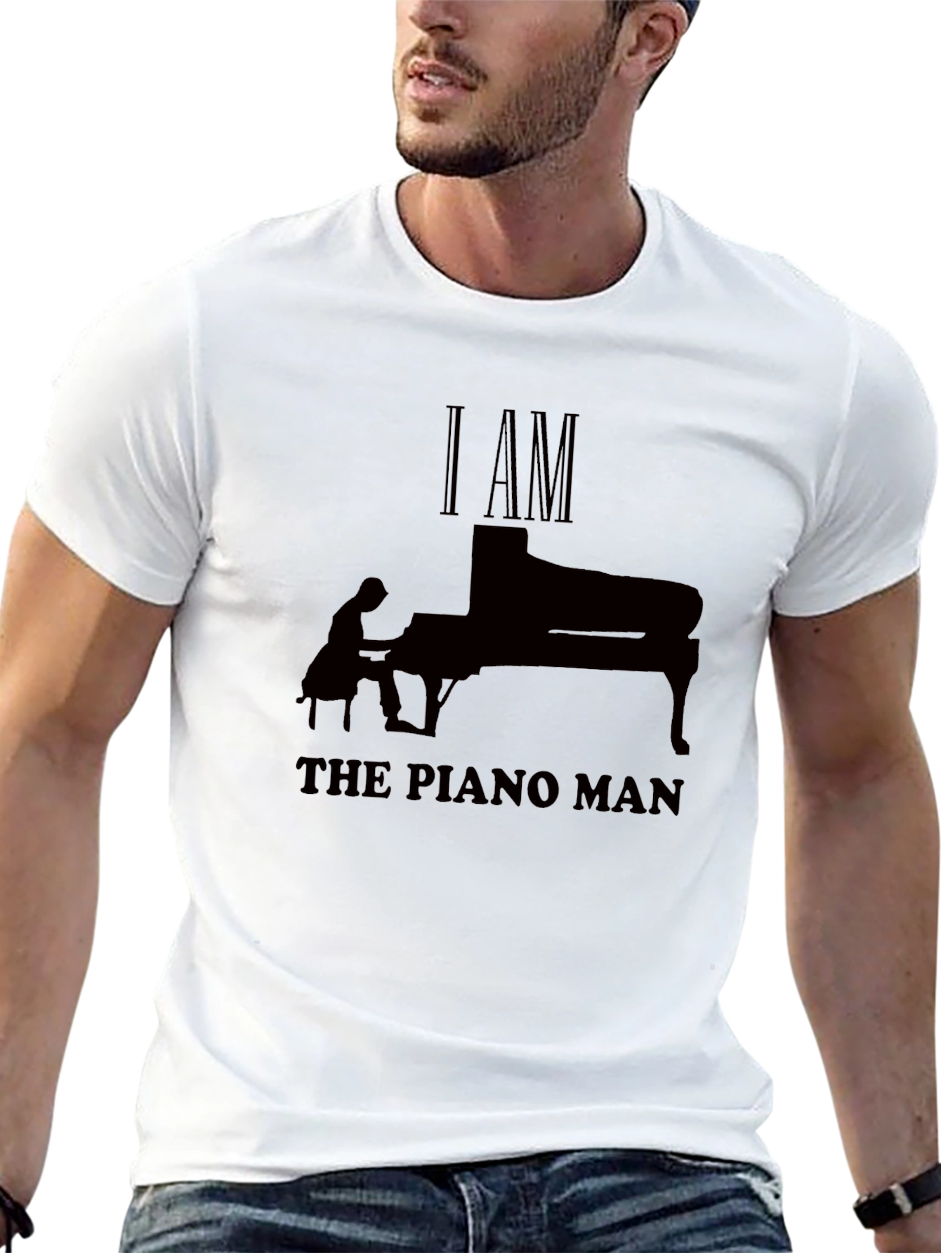 I AM THE PIANO MAN T-Shirt