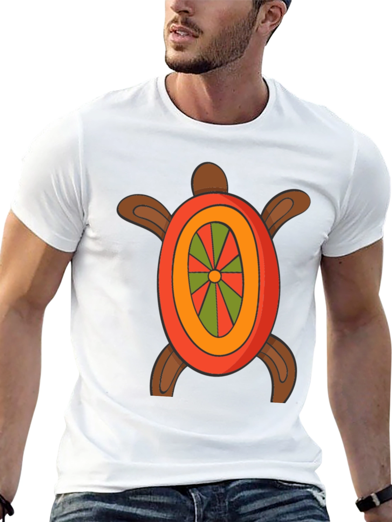 Retro Turtle Graphic Tee