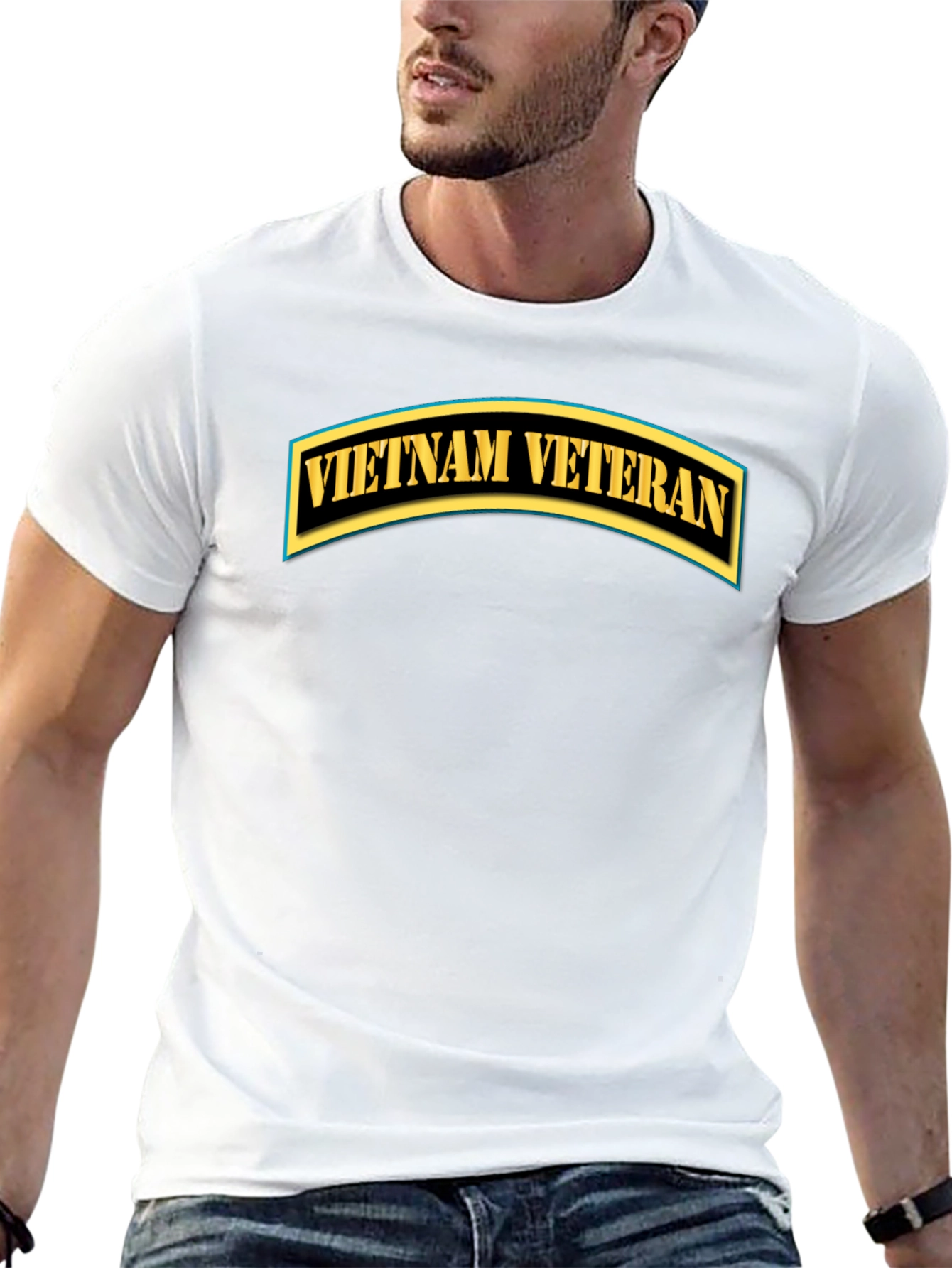 Vietnam Veteran Black T-Shirt