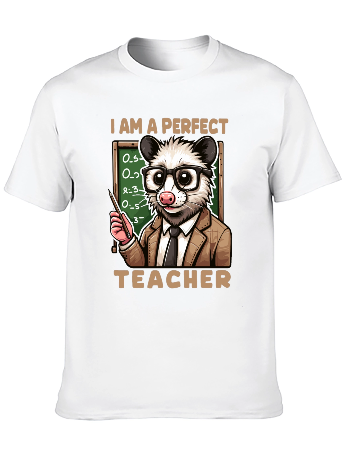 Perfect Teacher Opossum T-Shirt