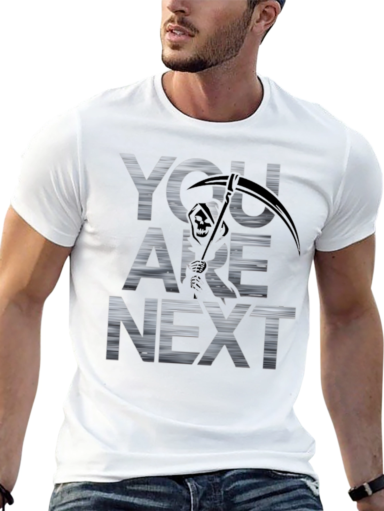 You Are Next Reaper Graphic T-Shirt