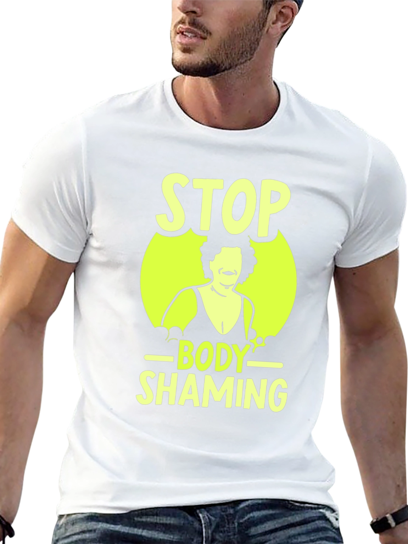 Stop Body Shaming Graphic T-Shirt