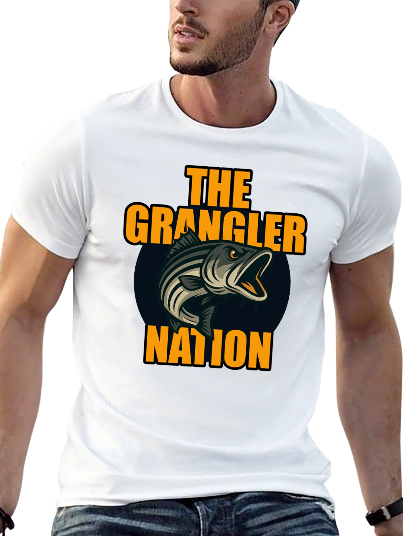 The Grangler Nation Fishing T-Shirt