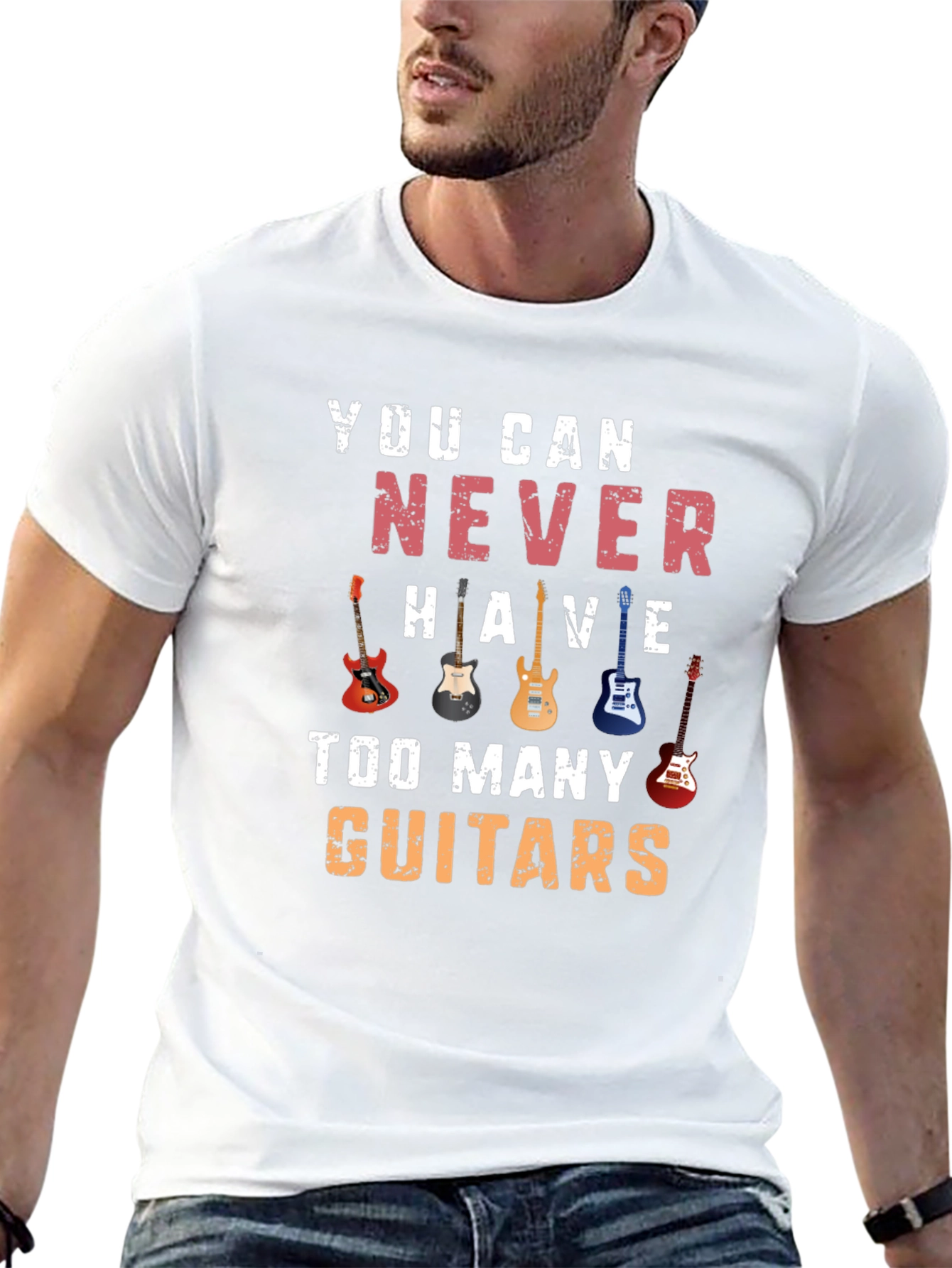 You Can Never Have Too Many Guitars T-Shirt