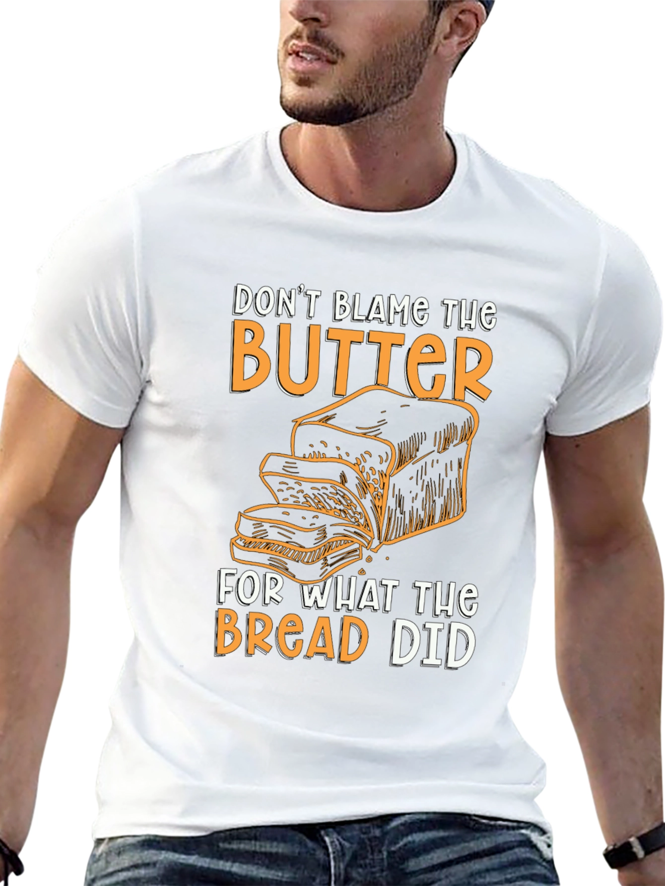 Dont Blame the Butter Graphic T-Shirt