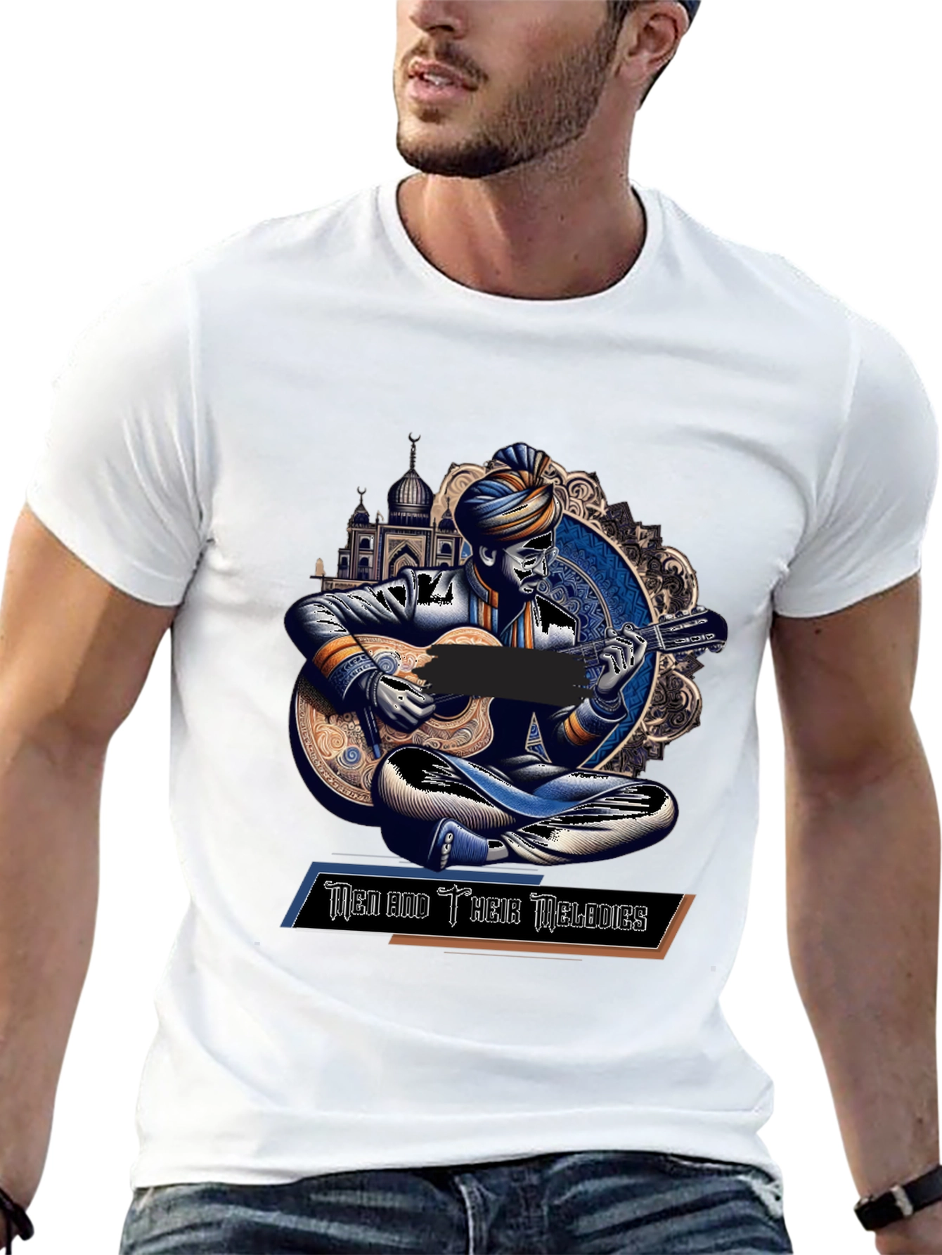 Men and Their Melodies Graphic Tee