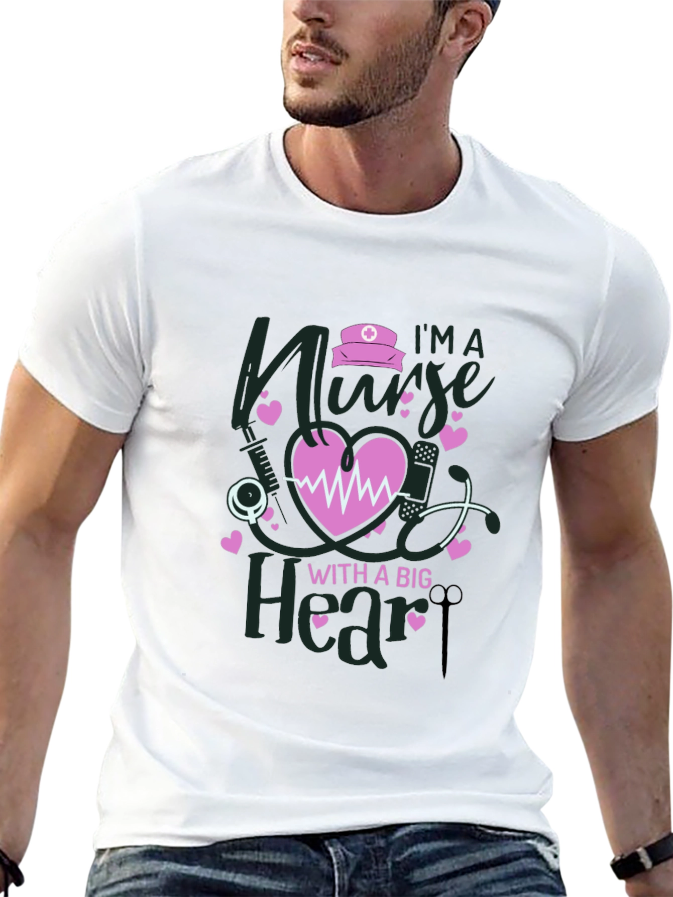 Nurse With a Big Heart T-Shirt