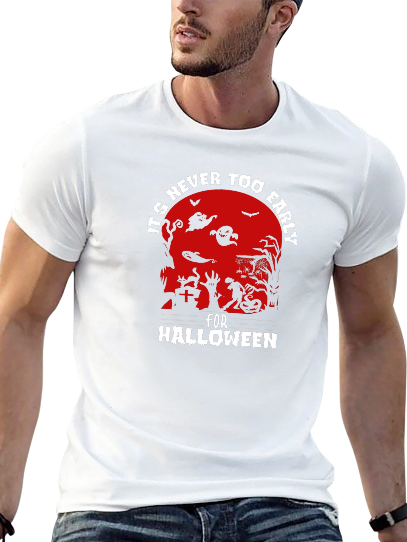 Halloween Graphic T-Shirt