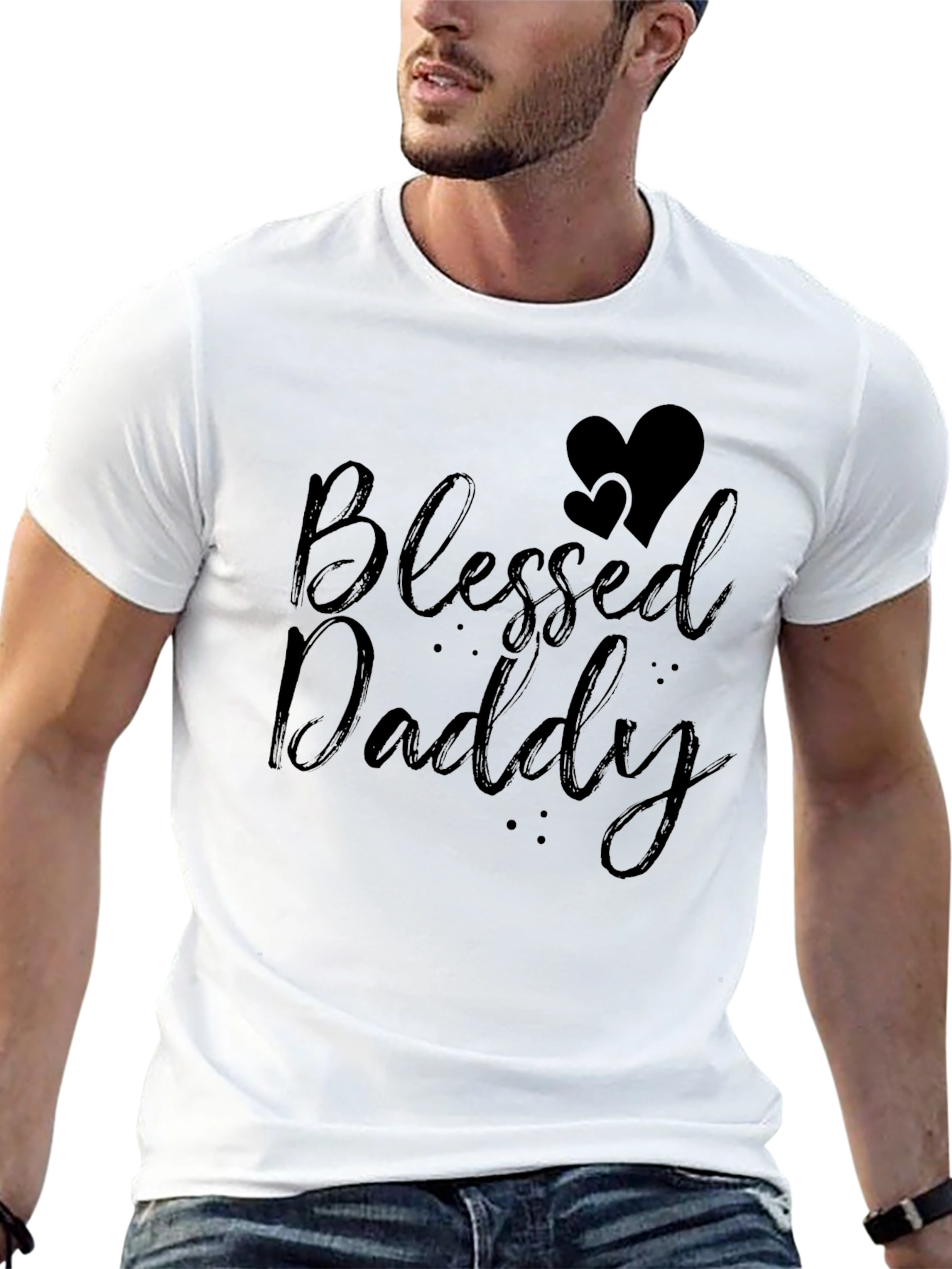 Blessed Daddy Black T-Shirt