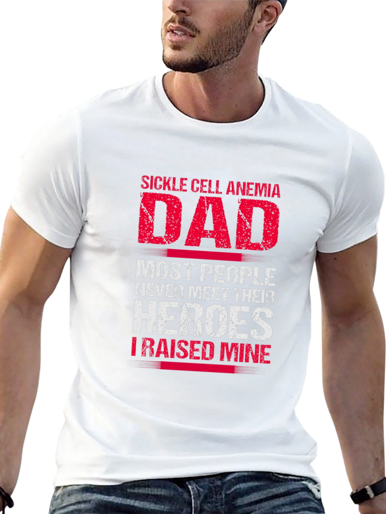 Sickle Cell Anemia Dad T-Shirt