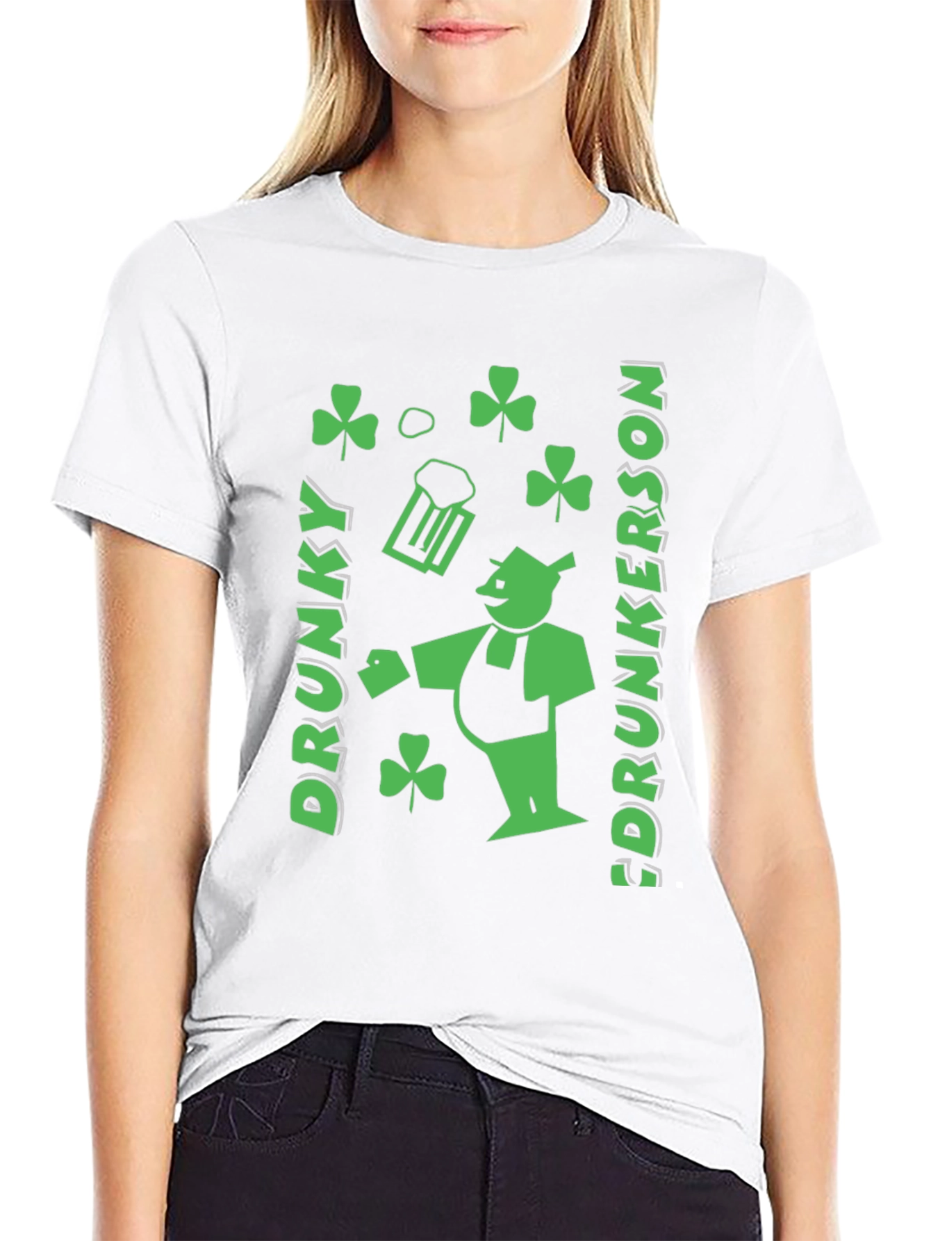 Drunky Drunkerson St Patricks Day Graphic Tee