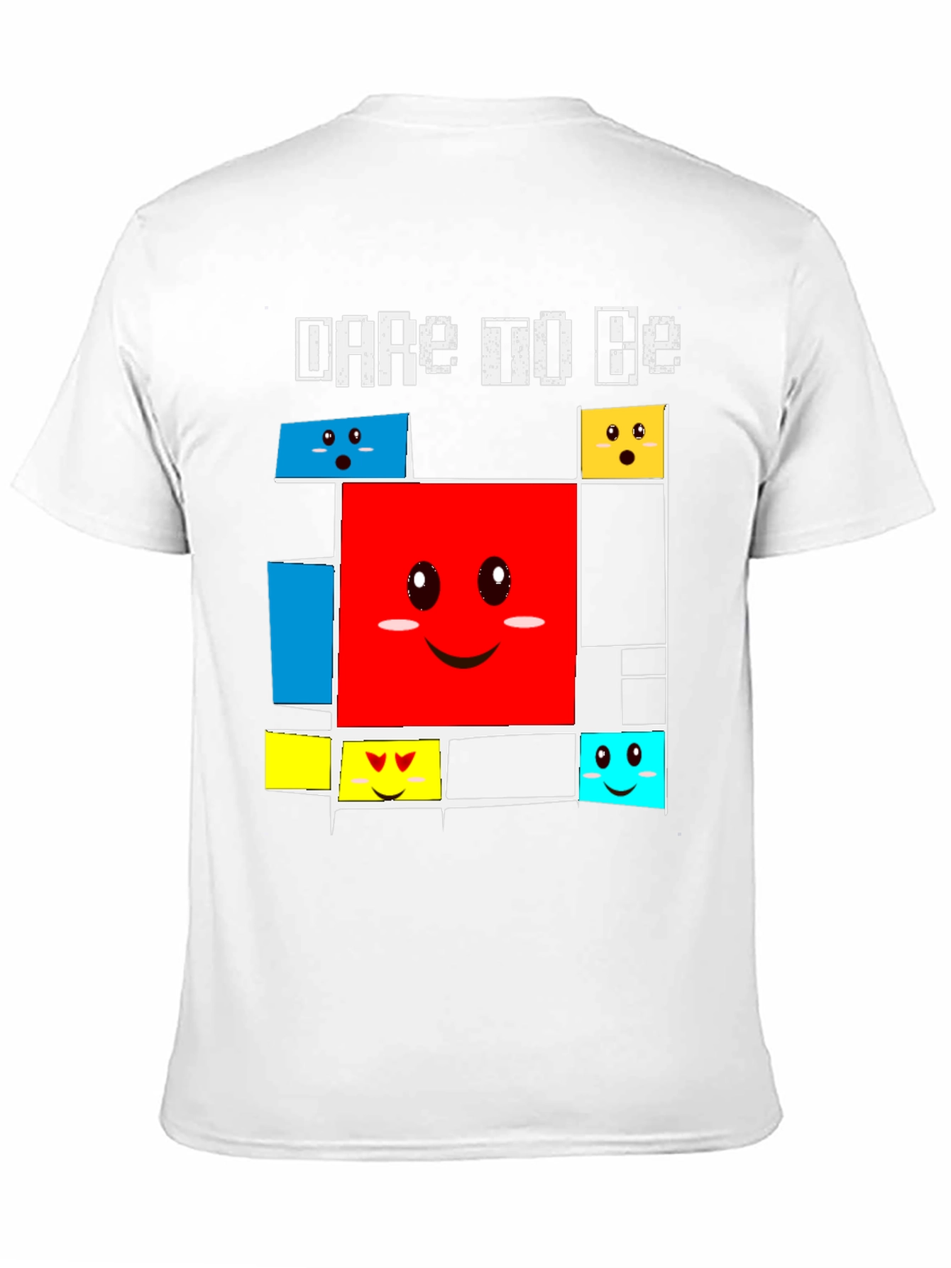 Dare To Be Square T-Shirt Black