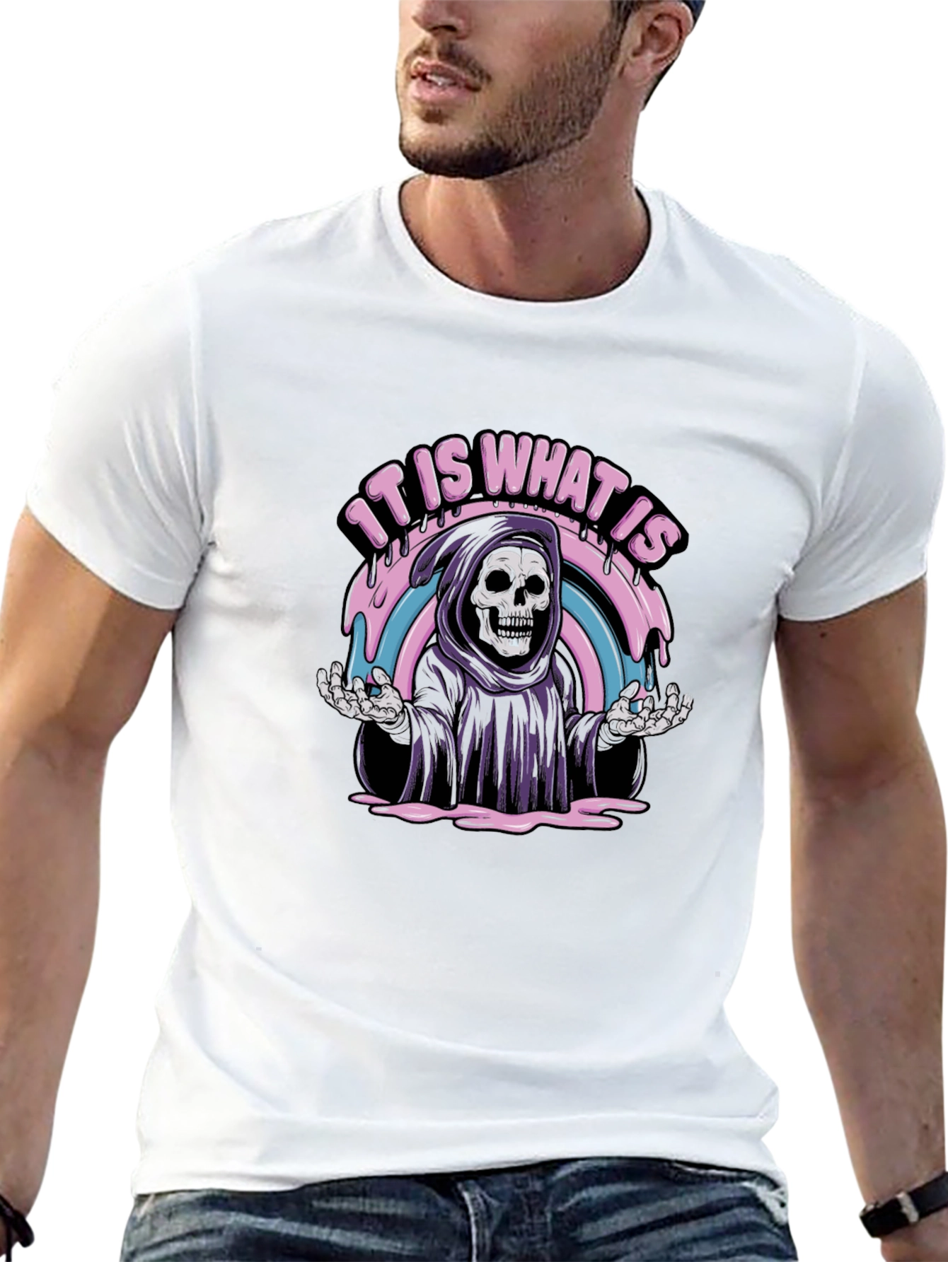 It is What It Is Grim Reaper T-Shirt